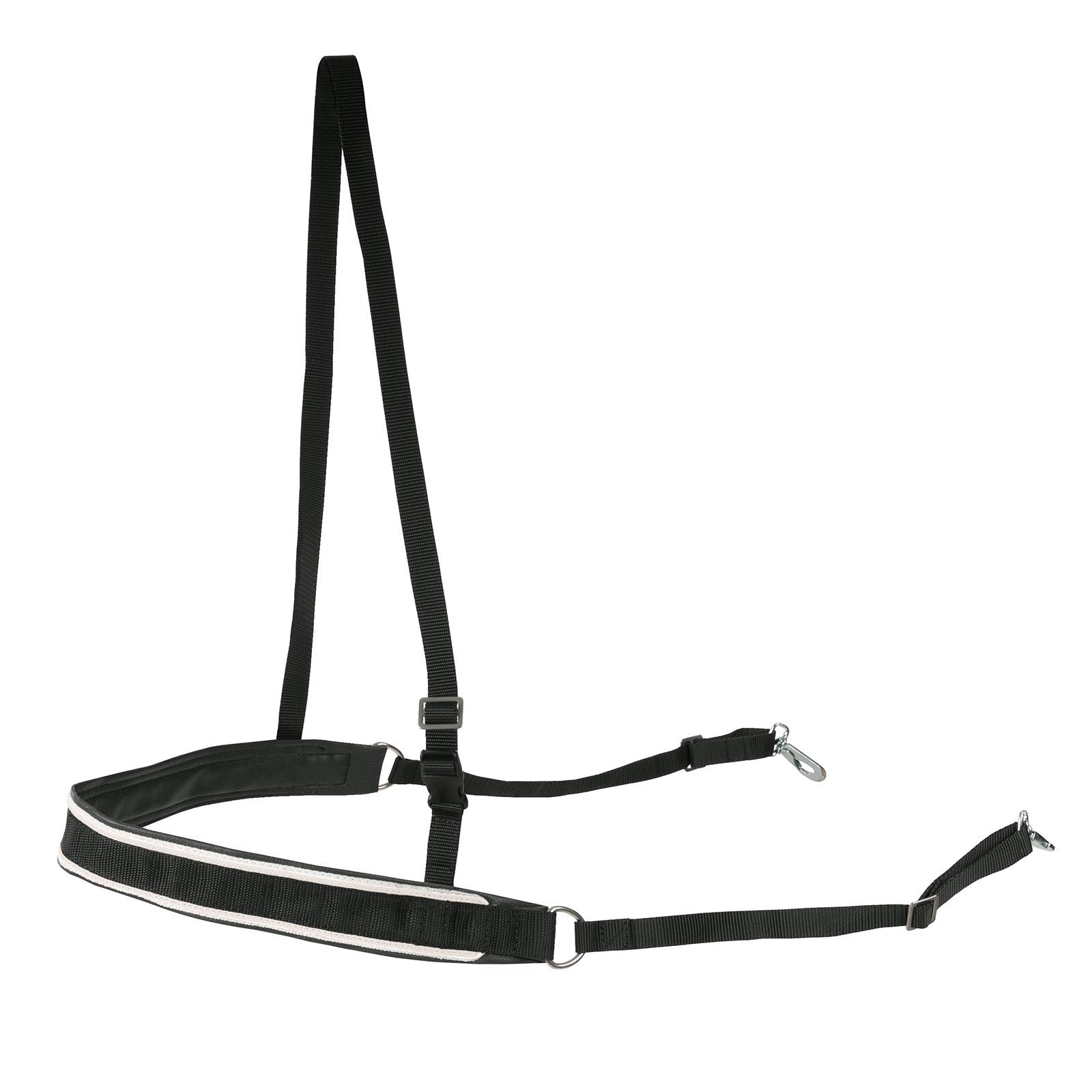 Finntack Large bricole Pro nylon avec passepoil Trot attelé