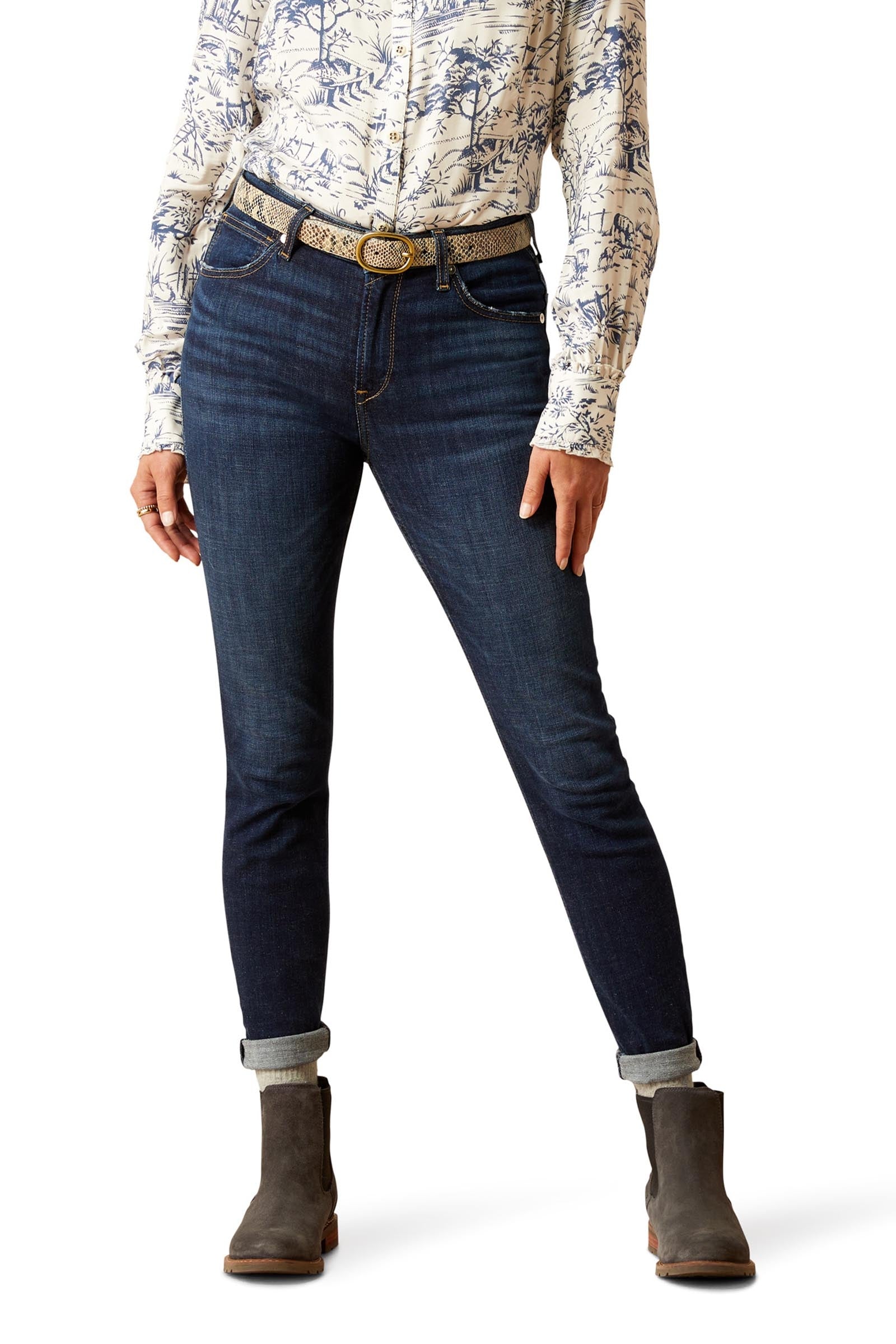 Ariat High Rise Bridle Jean skinny femme taille haute Womens Breeches