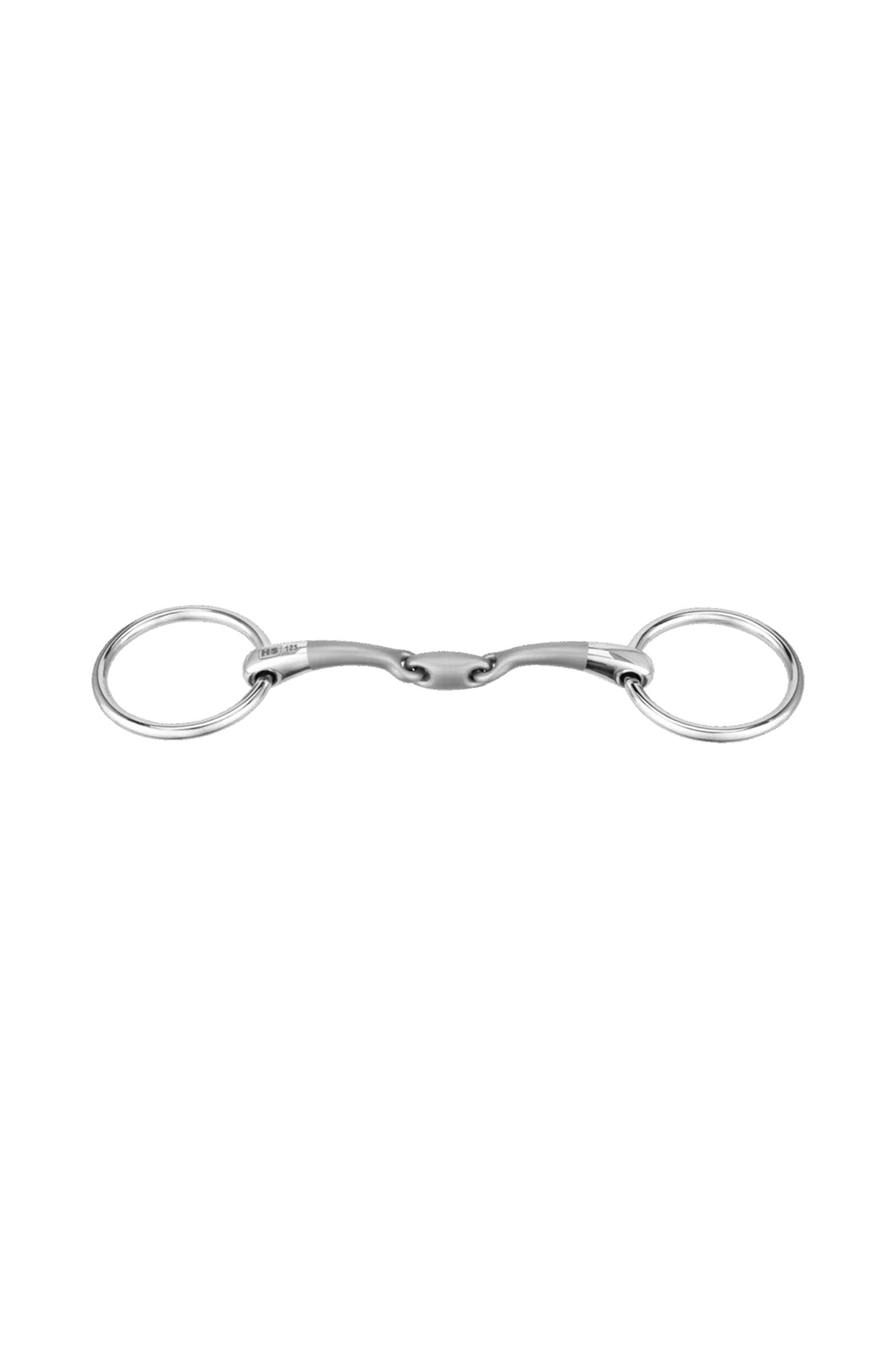 Sprenger Satinox mors à anneaux libres, double brisure, 14 mm, acier inoxydable Mors
