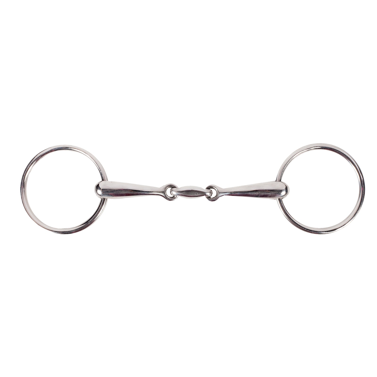 Horze Mors de filet à canon double brisure Chantilly , 16mm Mors