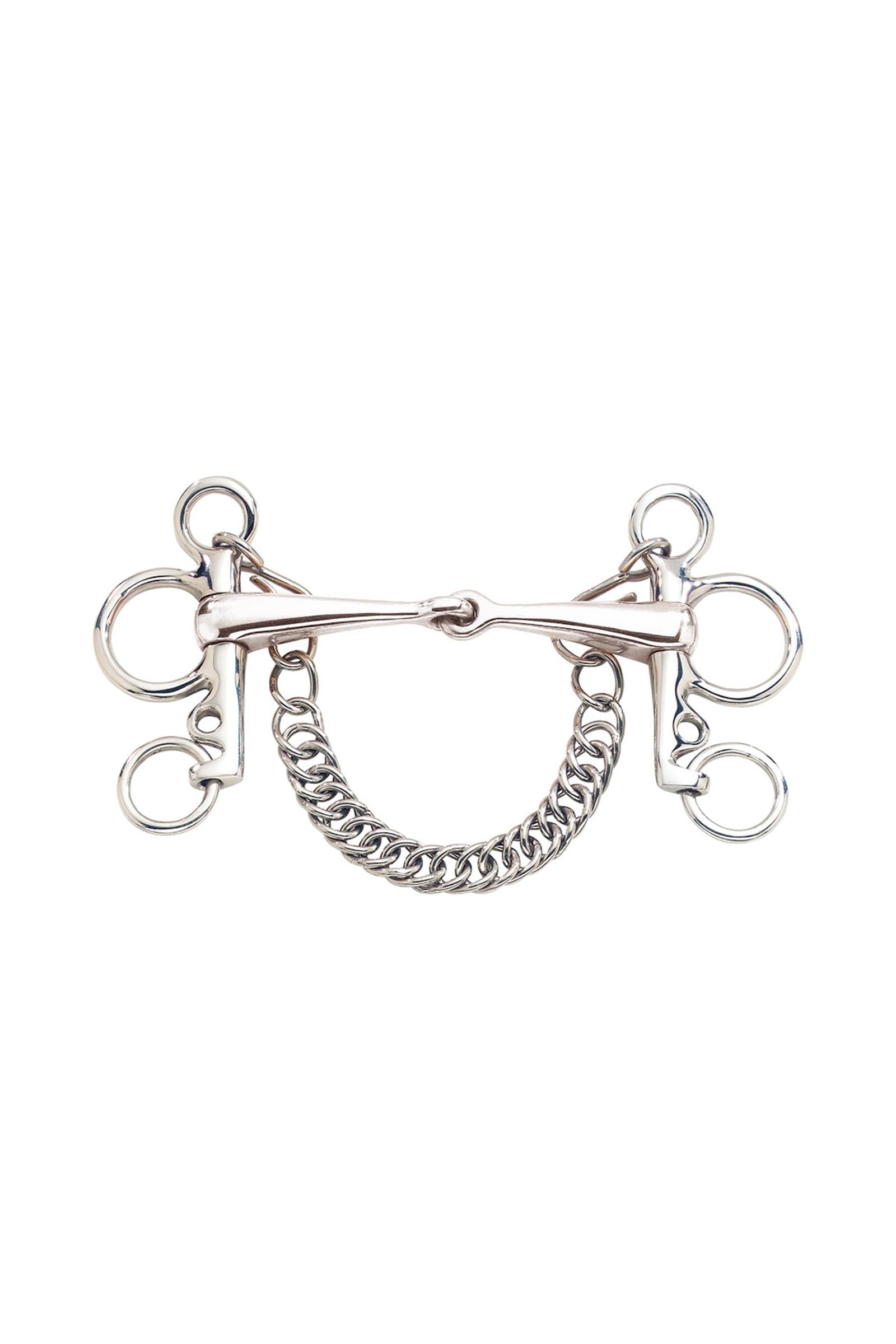 Sprenger pelham, simple brisure, 16 mm, acier inoxydable Mors