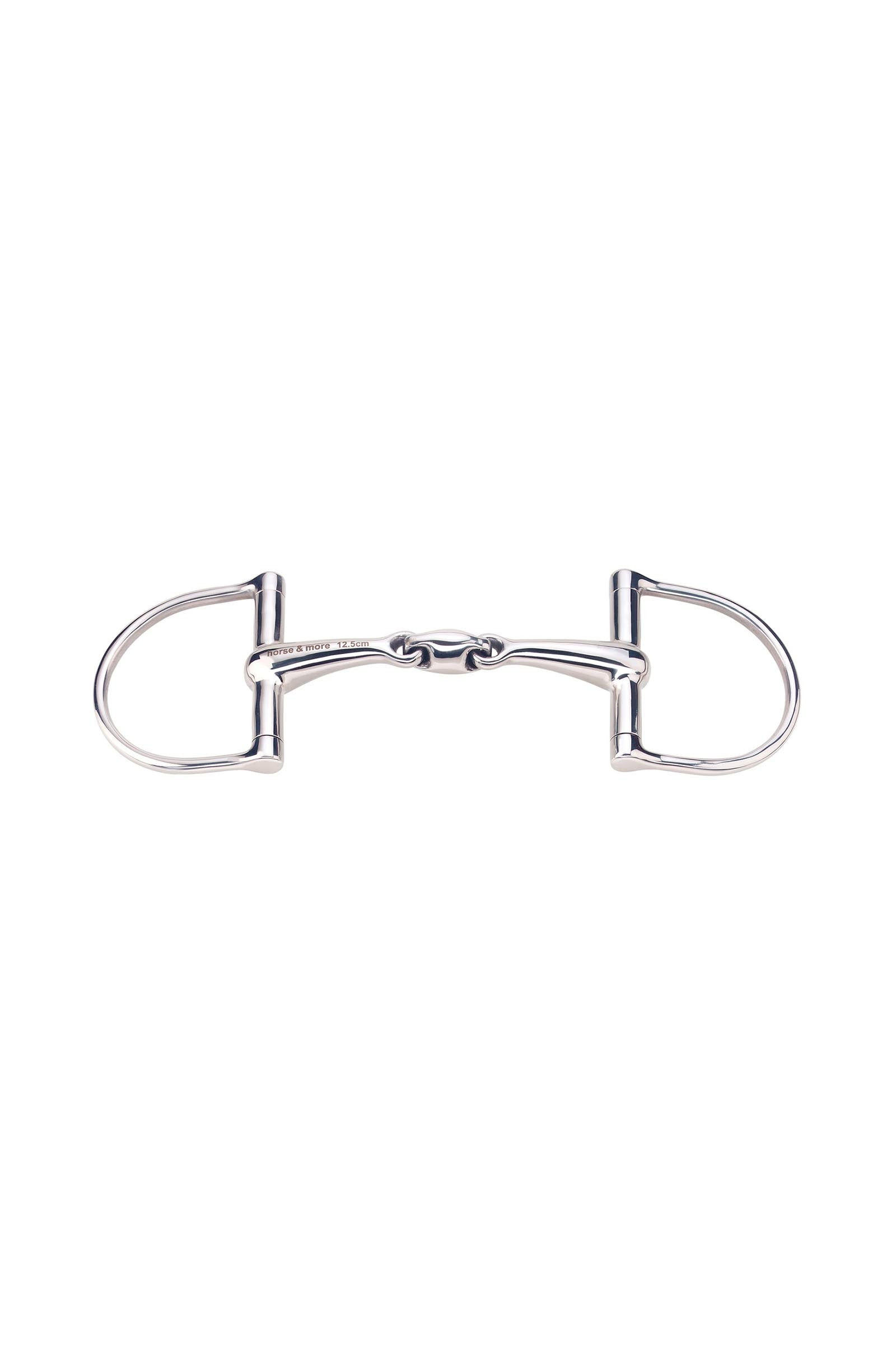 Sprenger MAX-Control mors à anneau en D, acier inoxydable, verrouillage, double brisure, 16 mm Mors