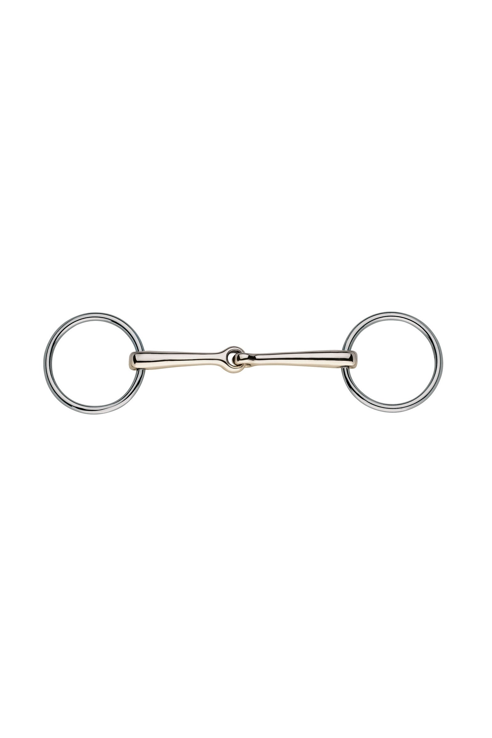 Sprenger mors de bride à anneaux libres, simple brisure, 12 mm, Sensogan Mors