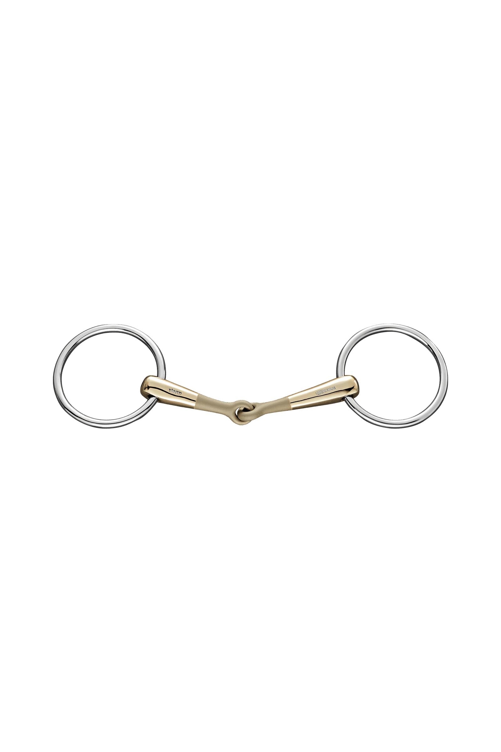 Sprenger Turnado mors à anneaux libres, simple brisure, 16 mm, Sensogan Mors