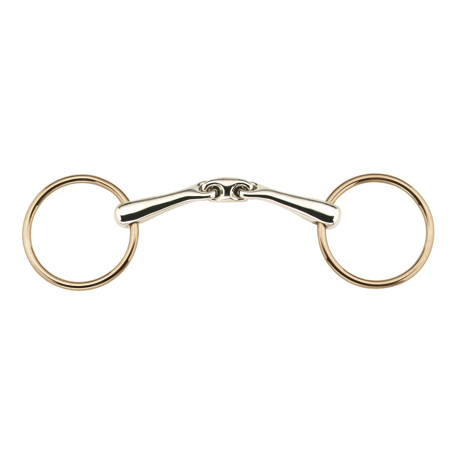 Sprenger KK Ultra Sensogan/Aurigan Loose Ring Snaffle, Double Jt., 18 mm Horse Bits