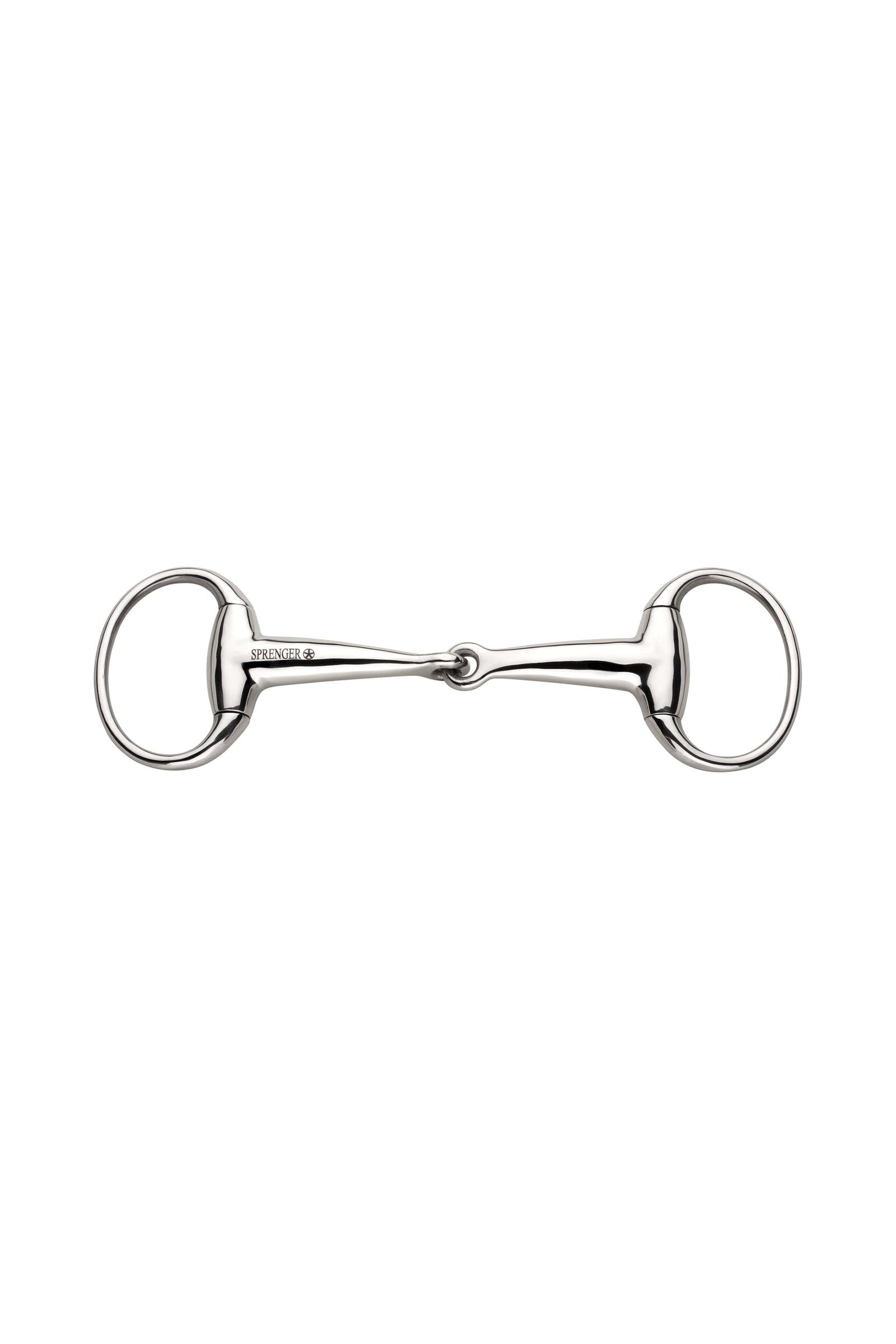 Sprenger mors olive creux, simple brisure, 18 mm, acier inoxydable Mors