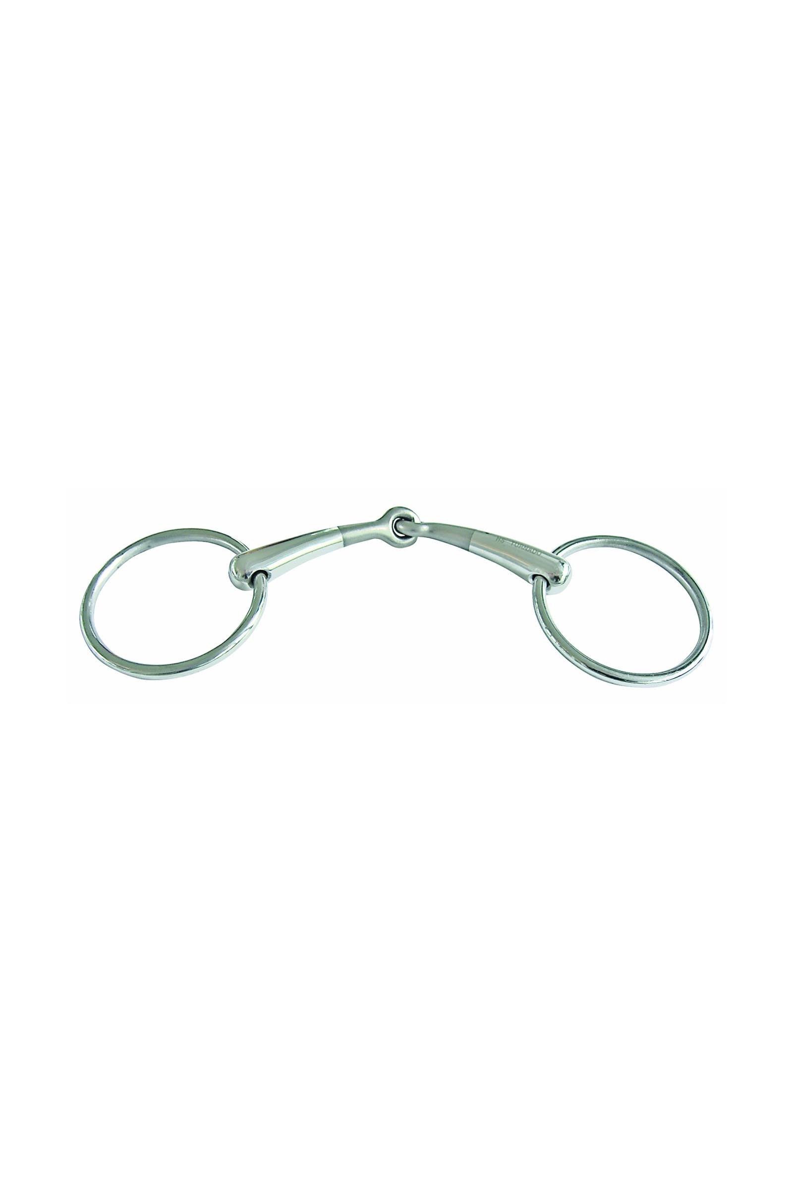 Sprenger Turnado mors à anneaux libres, simple brisure, 16 mm, acier inoxydable Mors