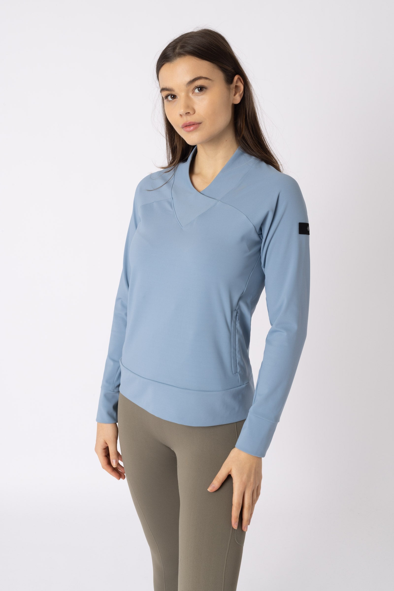 Horze Sweat-shirt fonctionnel Elodie, femme Vêtements d'équitation femme