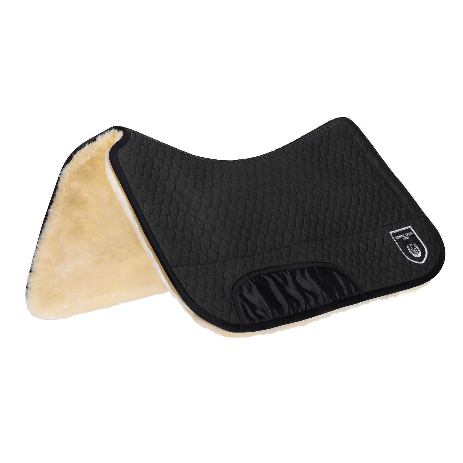 Christ Pad Western sans velcro mouton 20mm Tapis de selle