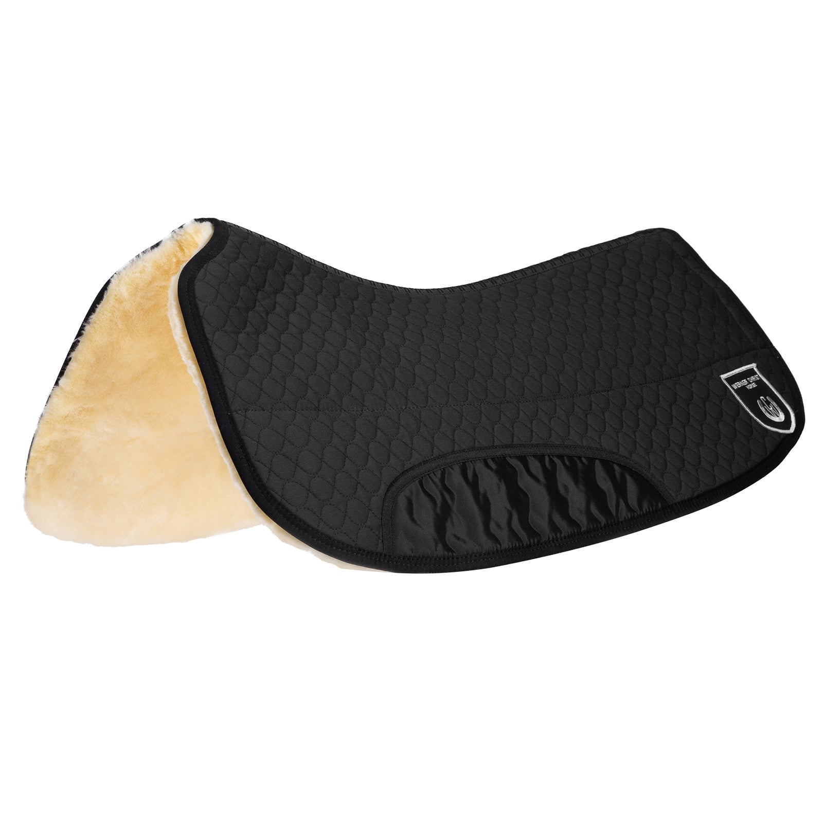 Christ Pad arrondi avec poche à insert mouton 20mm Tapis de selle