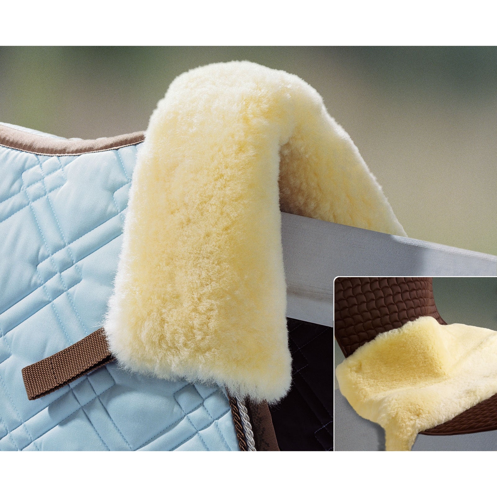 Eskadron Saddle Pad LAMBSKIN Tapis de selle