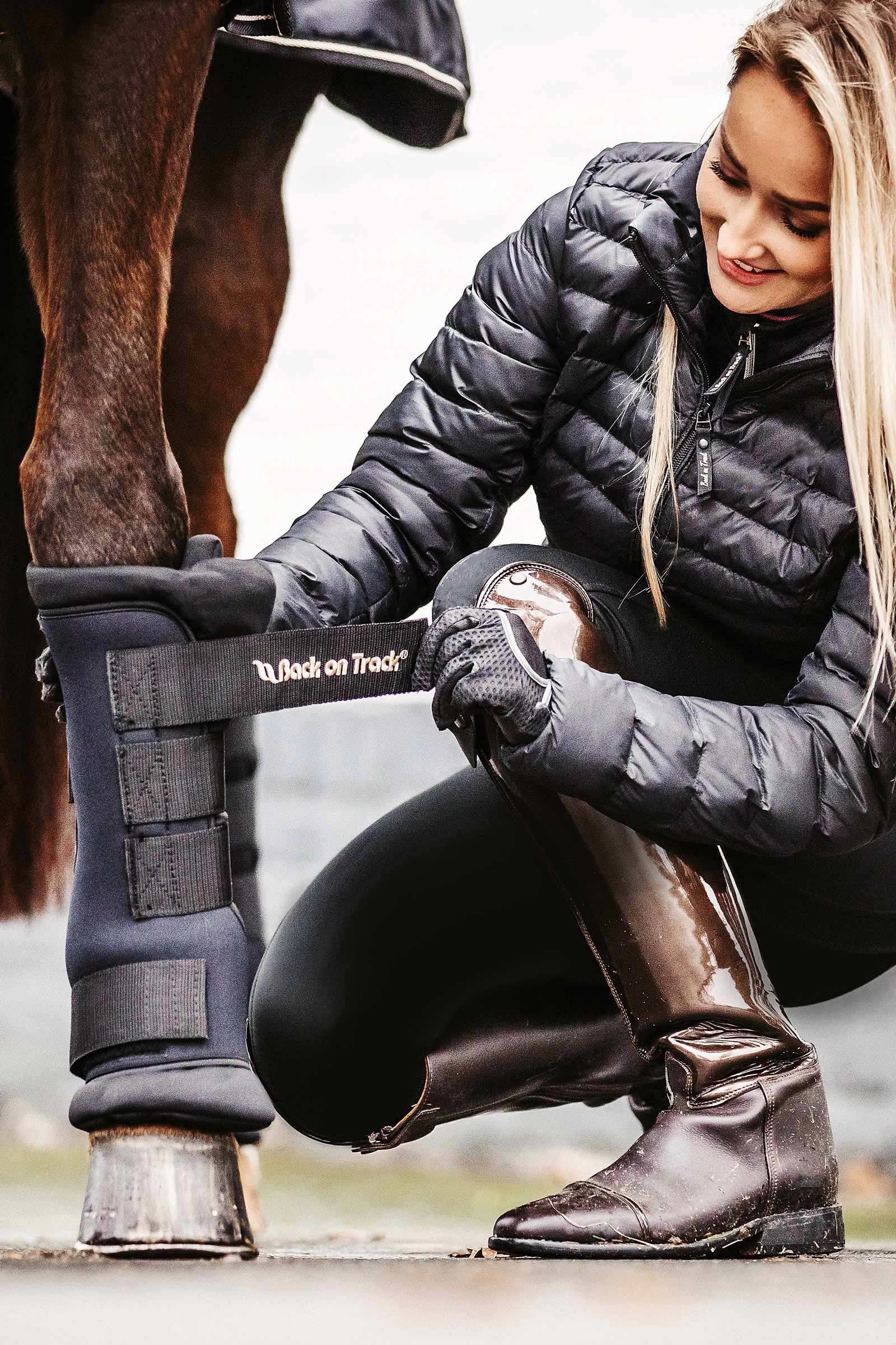 Back on Track Guêtres de repos Quick Royal Leg Protection & Hoof Protection for Horses