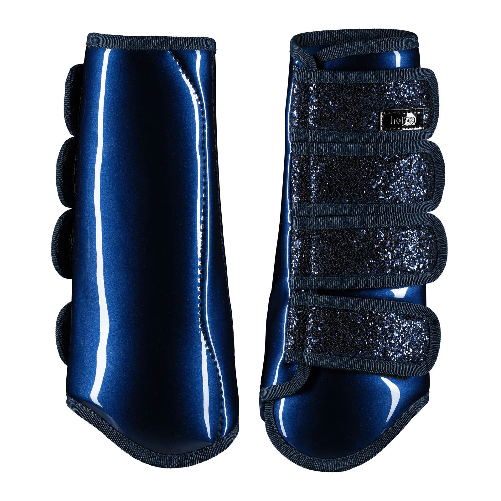 Horze Guêtres de protection fermées protège-tendons à paillettes Leg Protection & Hoof Protection for Horses