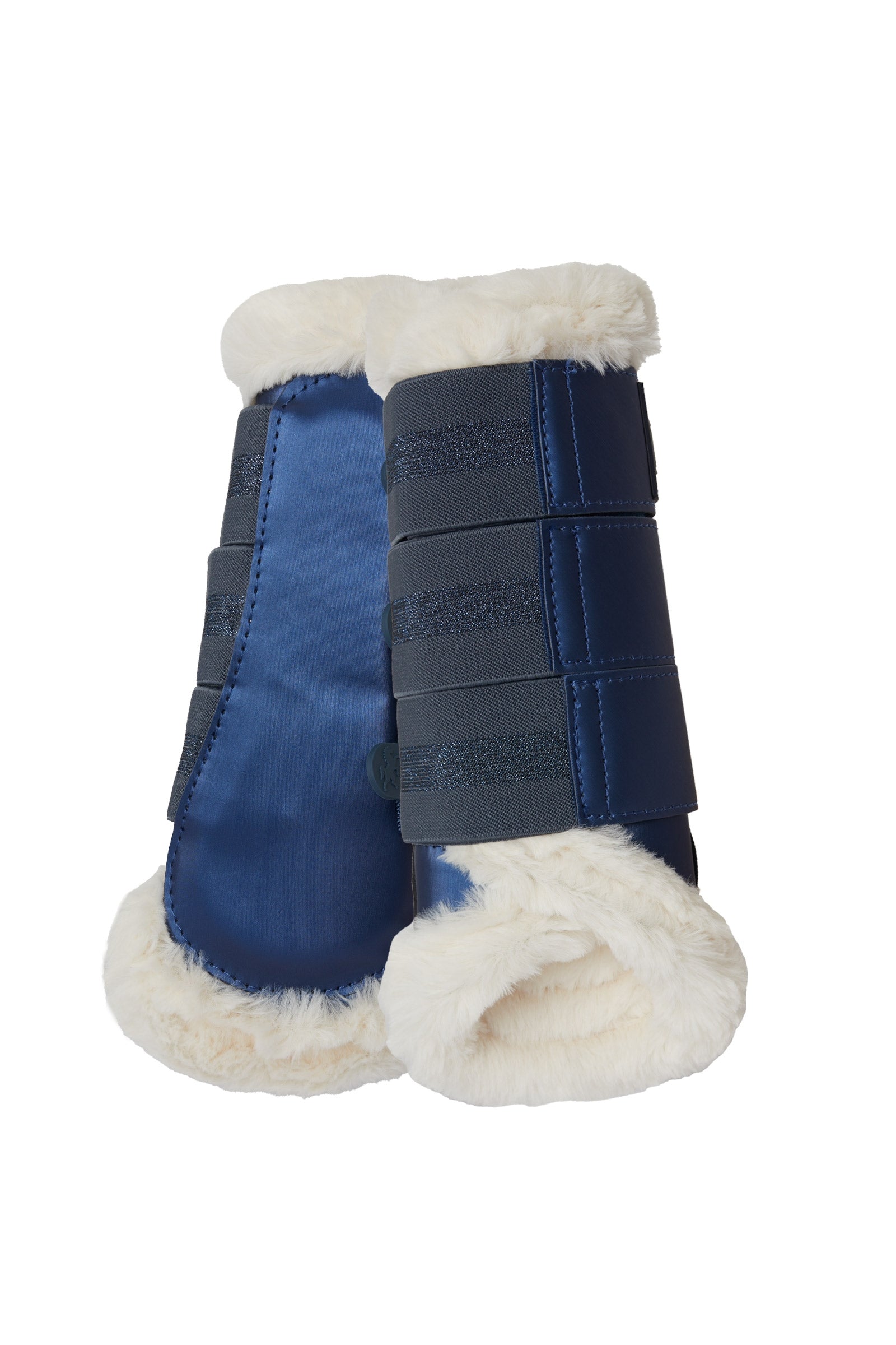 B Vertigo Guêtres de protection protège tendons fermés Drew avec doublure en fausse fourrure Leg Protection & Hoof Protection for Horses