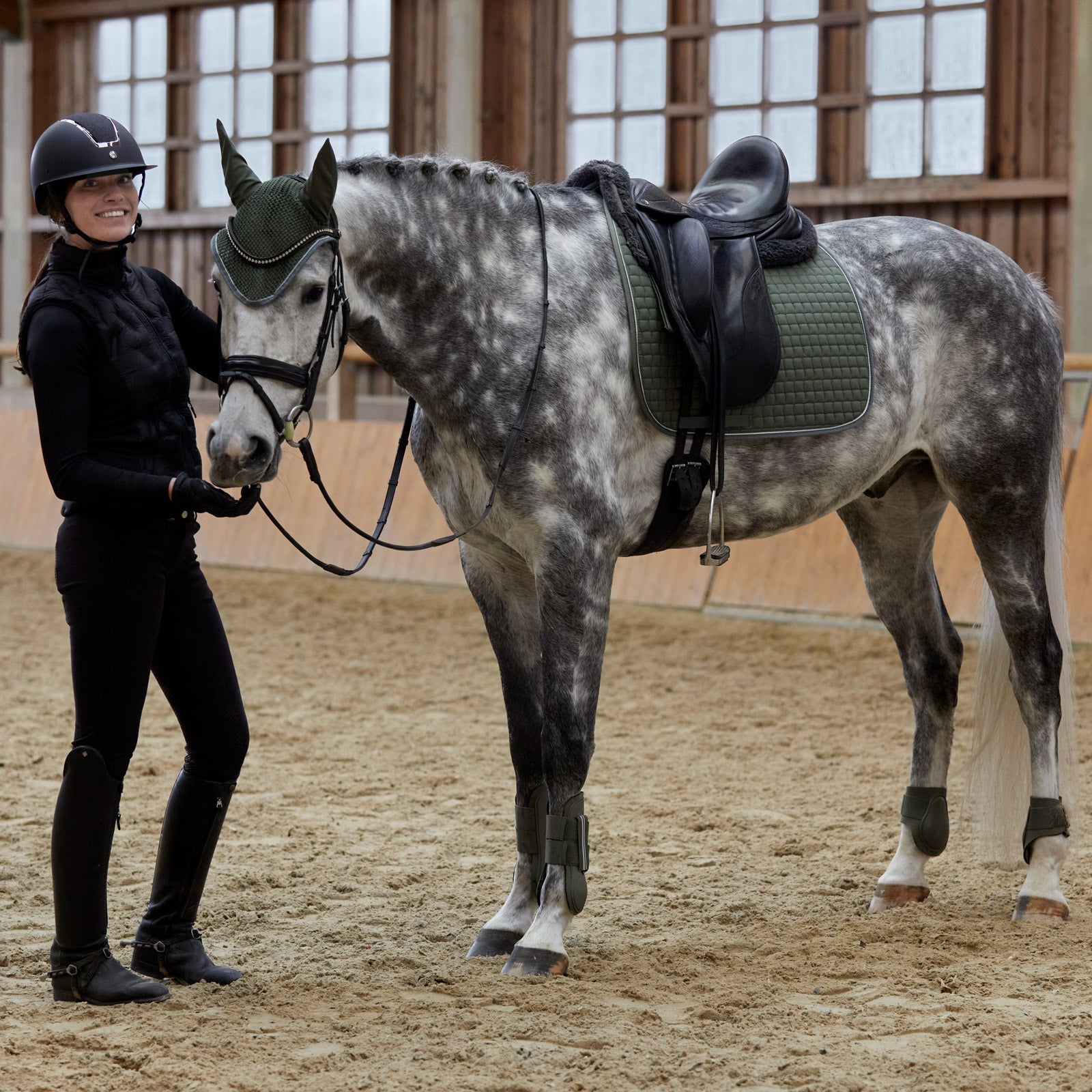 Horze Adepto Fetlock Boots Leg Protection & Hoof Protection for Horses