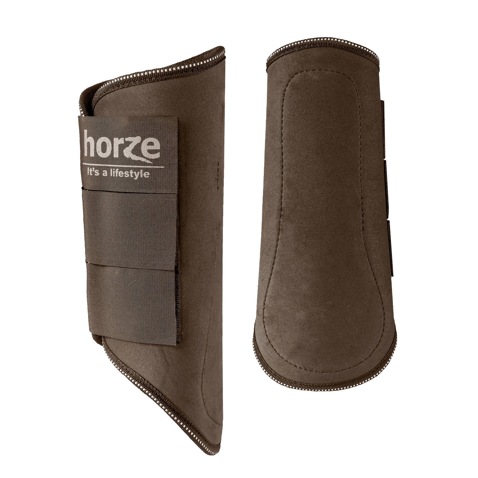 Horze Guêtres de protection fermées doublure mouton Horze Leg Protection & Hoof Protection for Horses