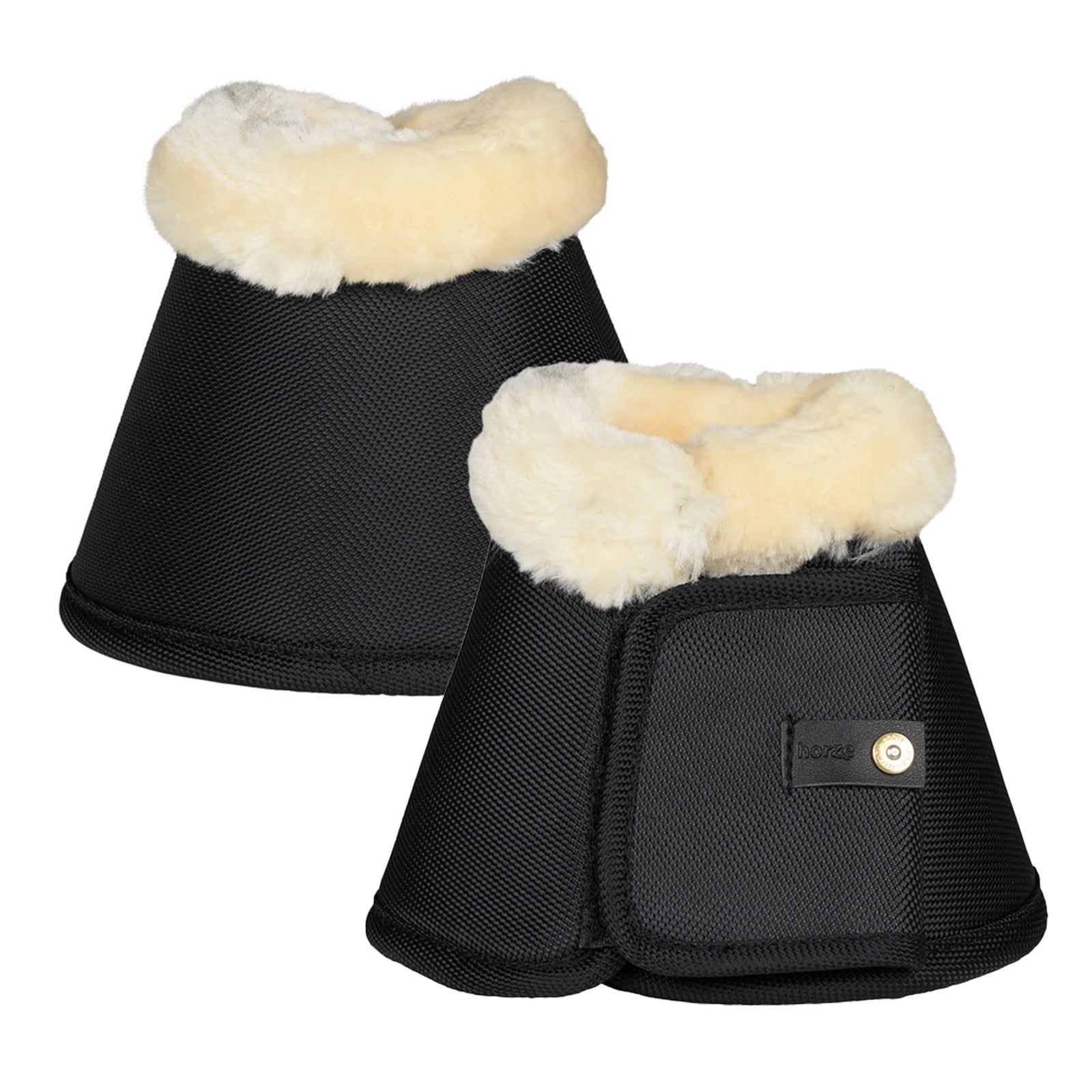 Horze Cloches Lincoln avec fourrure Leg Protection & Hoof Protection for Horses