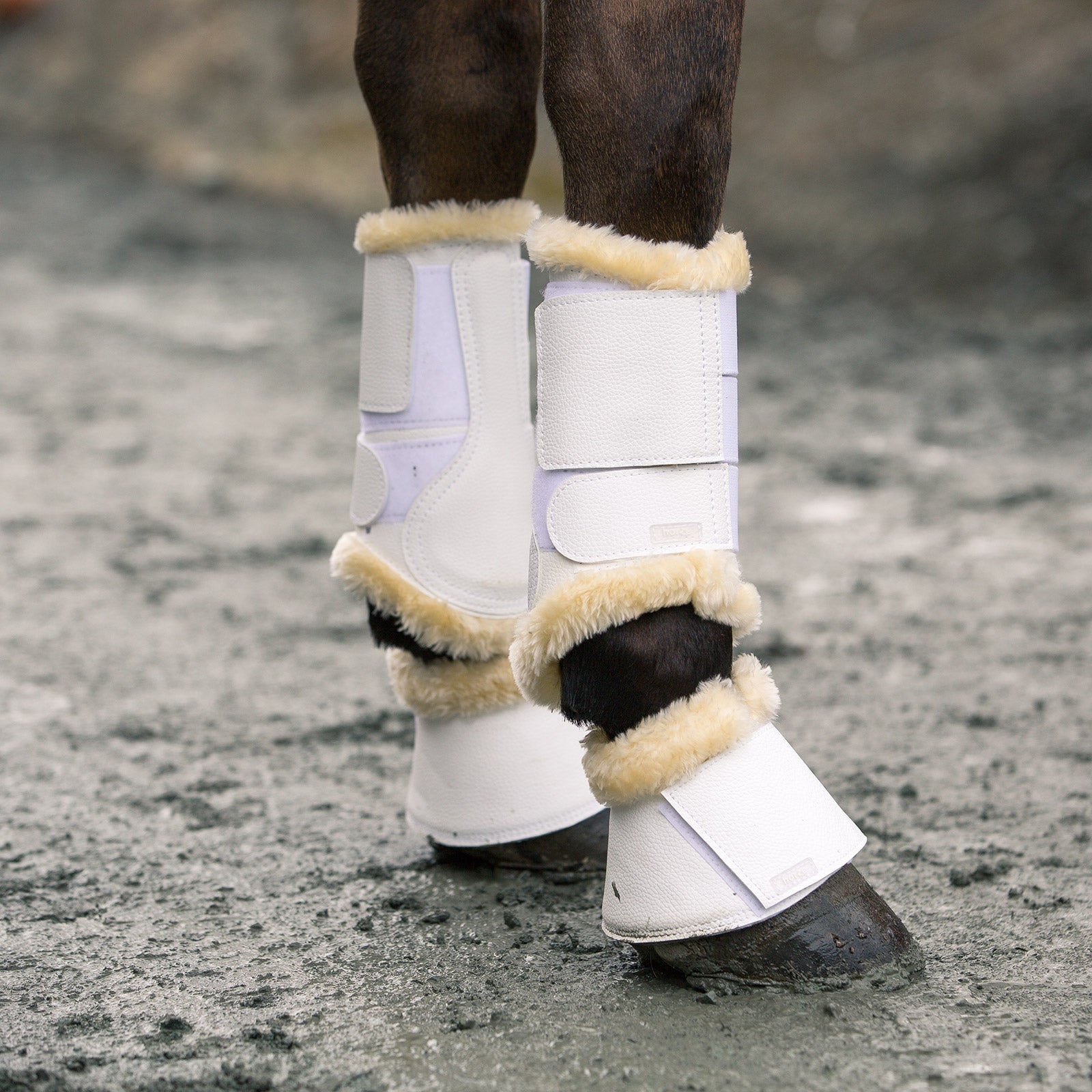Horze Signature Bell Boots Leg Protection & Hoof Protection for Horses
