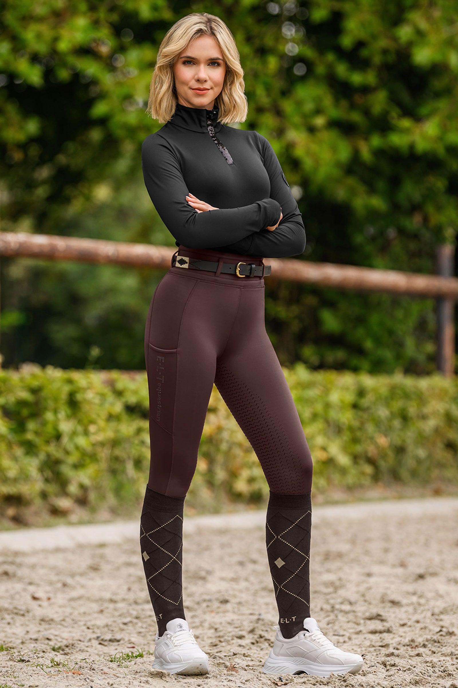ELT Ella Glam Women´s Riding Leggings With Full Seat Womens Breeches
