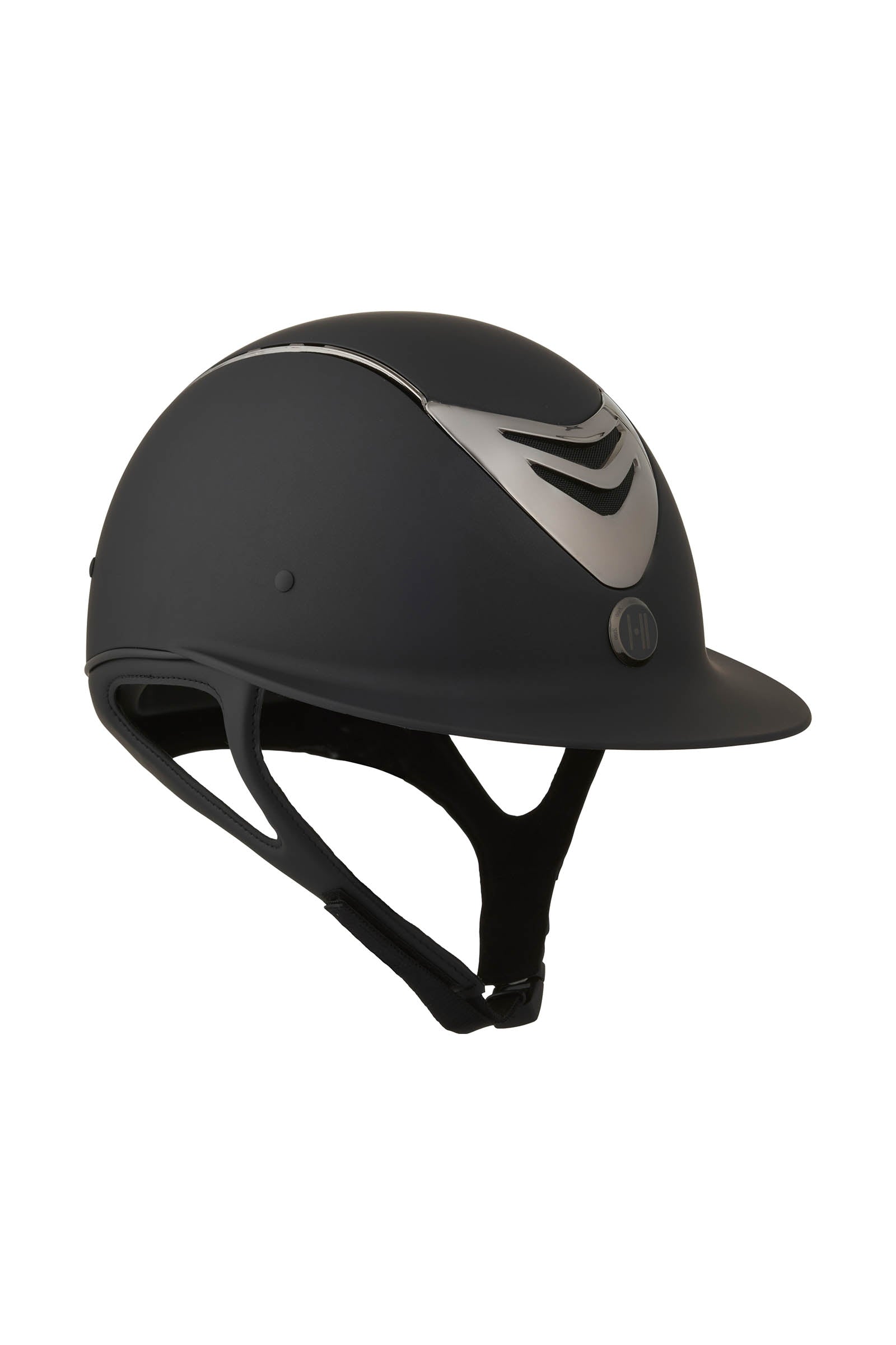 OneK Casque d'équitation Avance Matt Chrome Casques & Gilets de protection