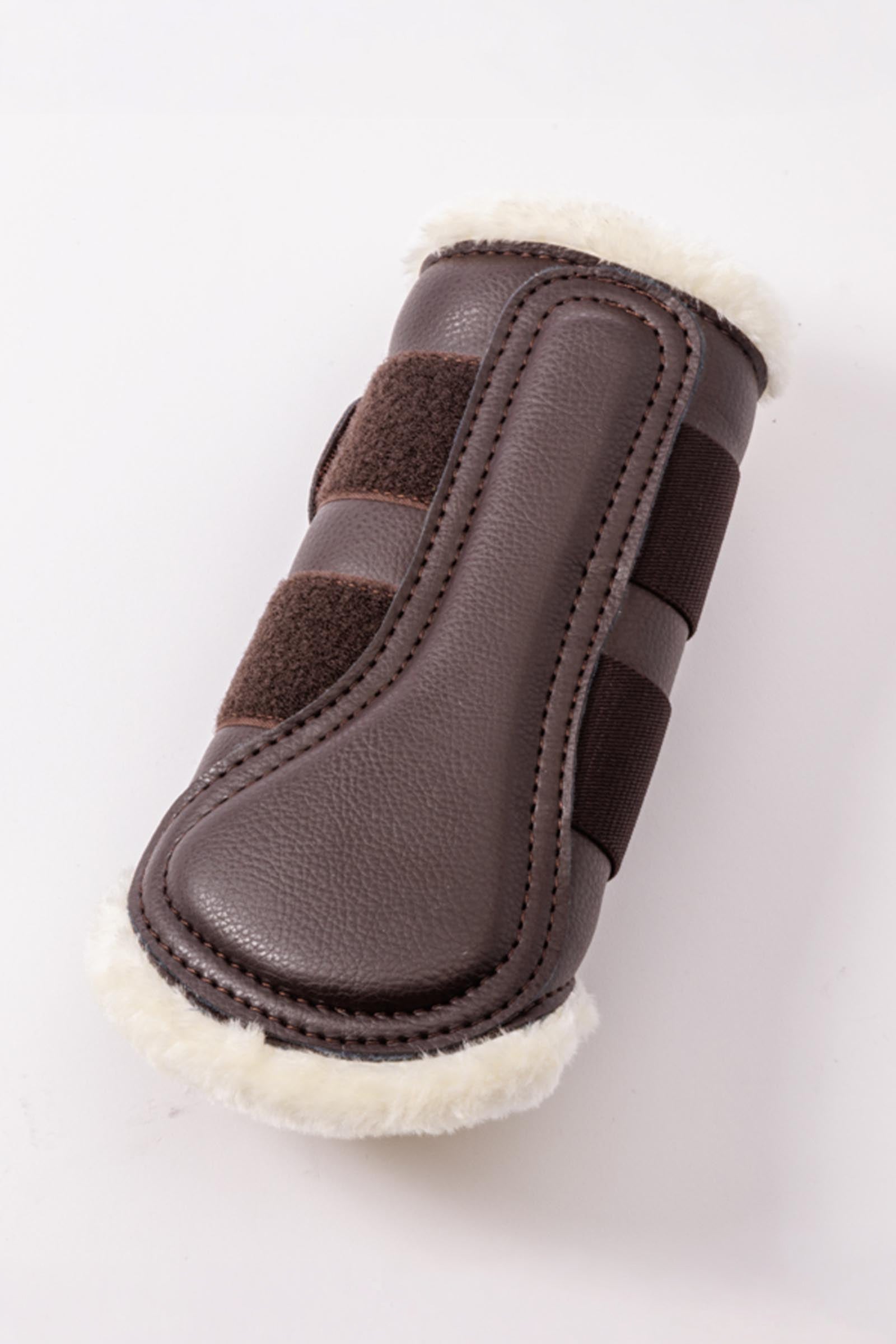 Kavalkade Anatomic Synthetic Leather Boots With Faux Fur Leg & Hoof Protection