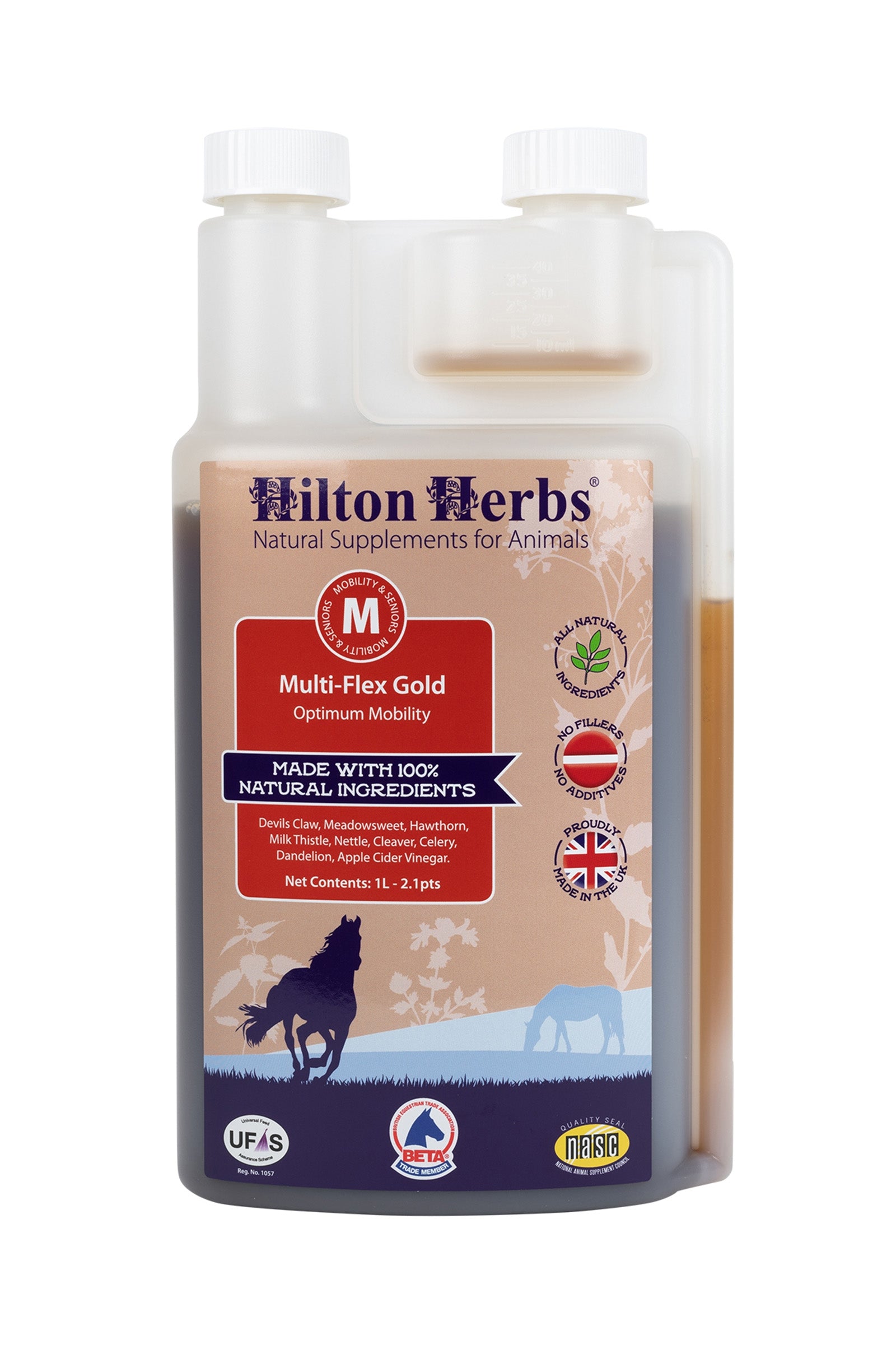 Hilton Herbs Multiflex Gold 1 Litre Horse Feed & Nutrition