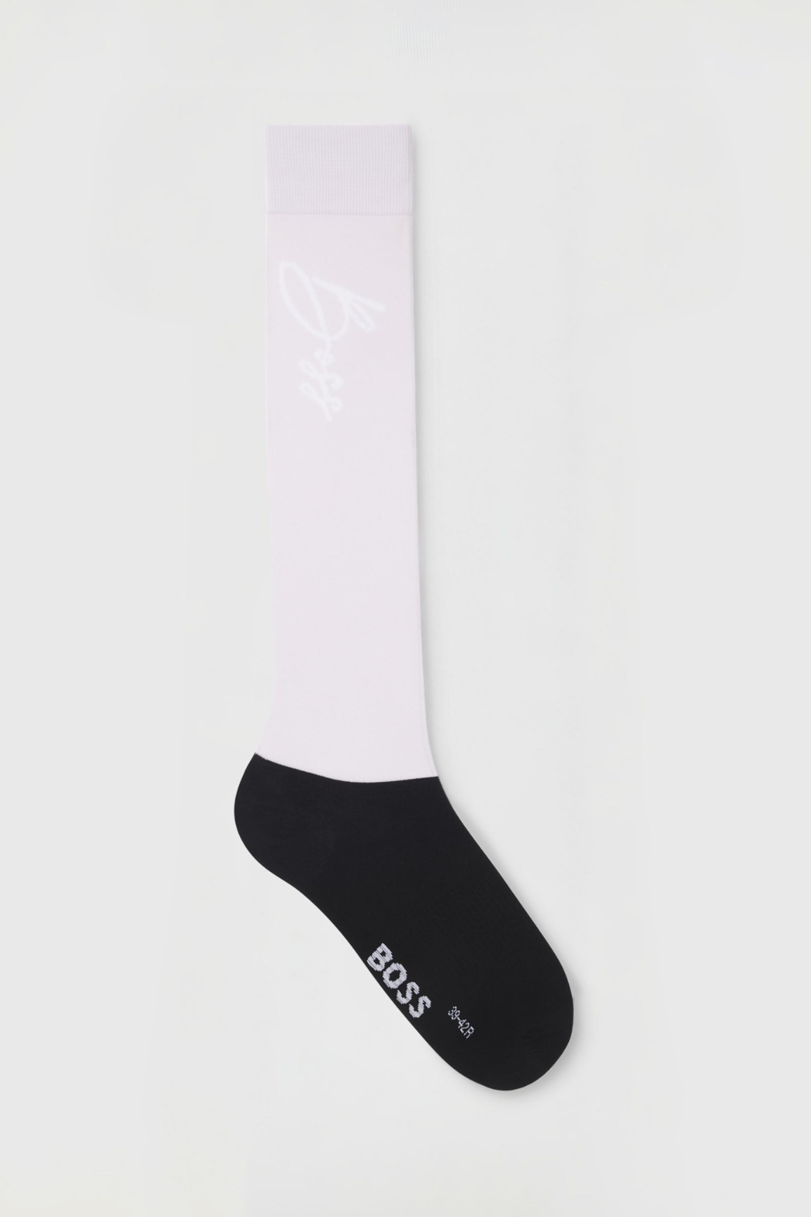 BOSS Equestrian Boss Sasha chaussettes d'équitation logo manuscrit Chaussettes