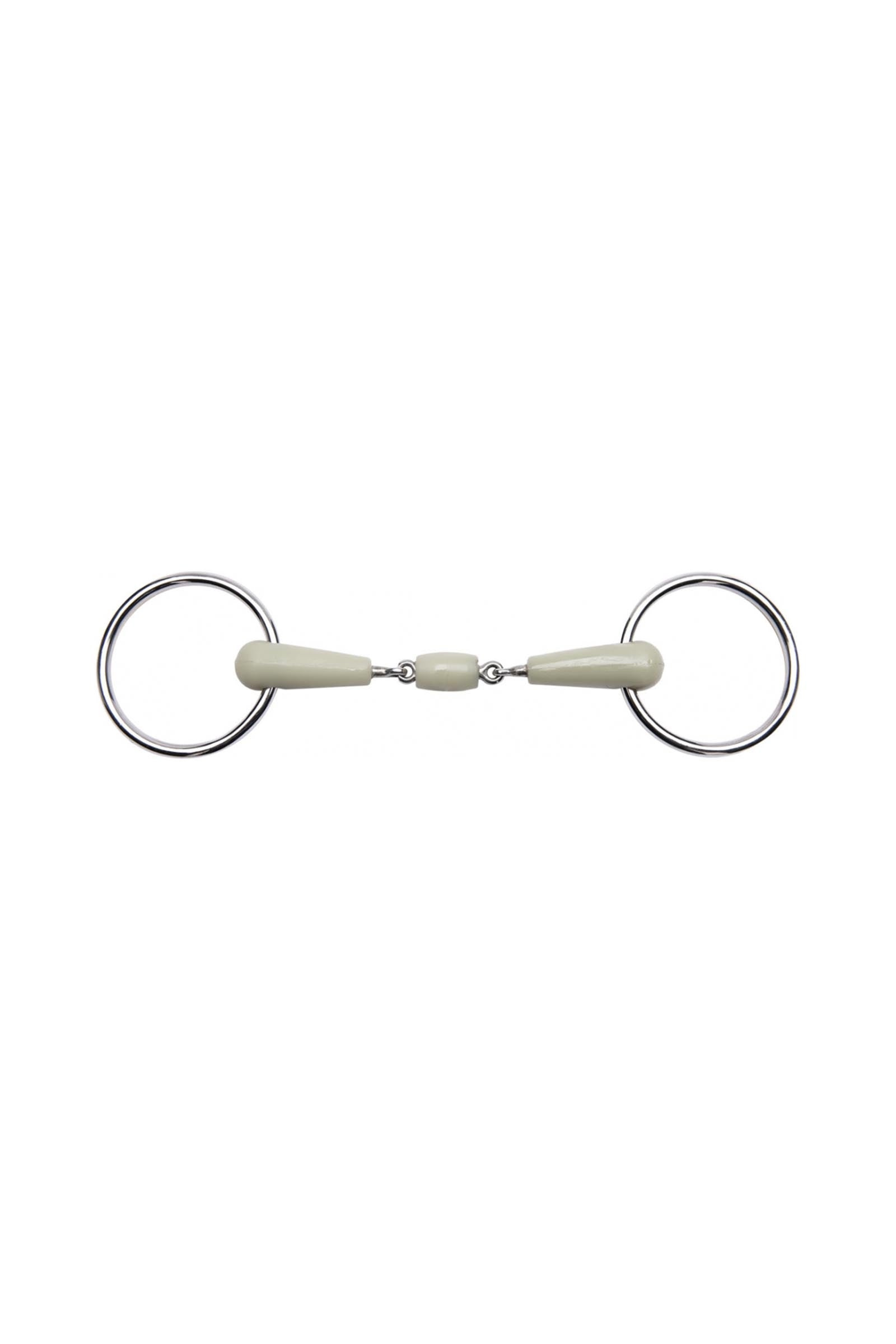 Feeling FEELING Ring Snaffle Flexi Double Jointed Horse Bits