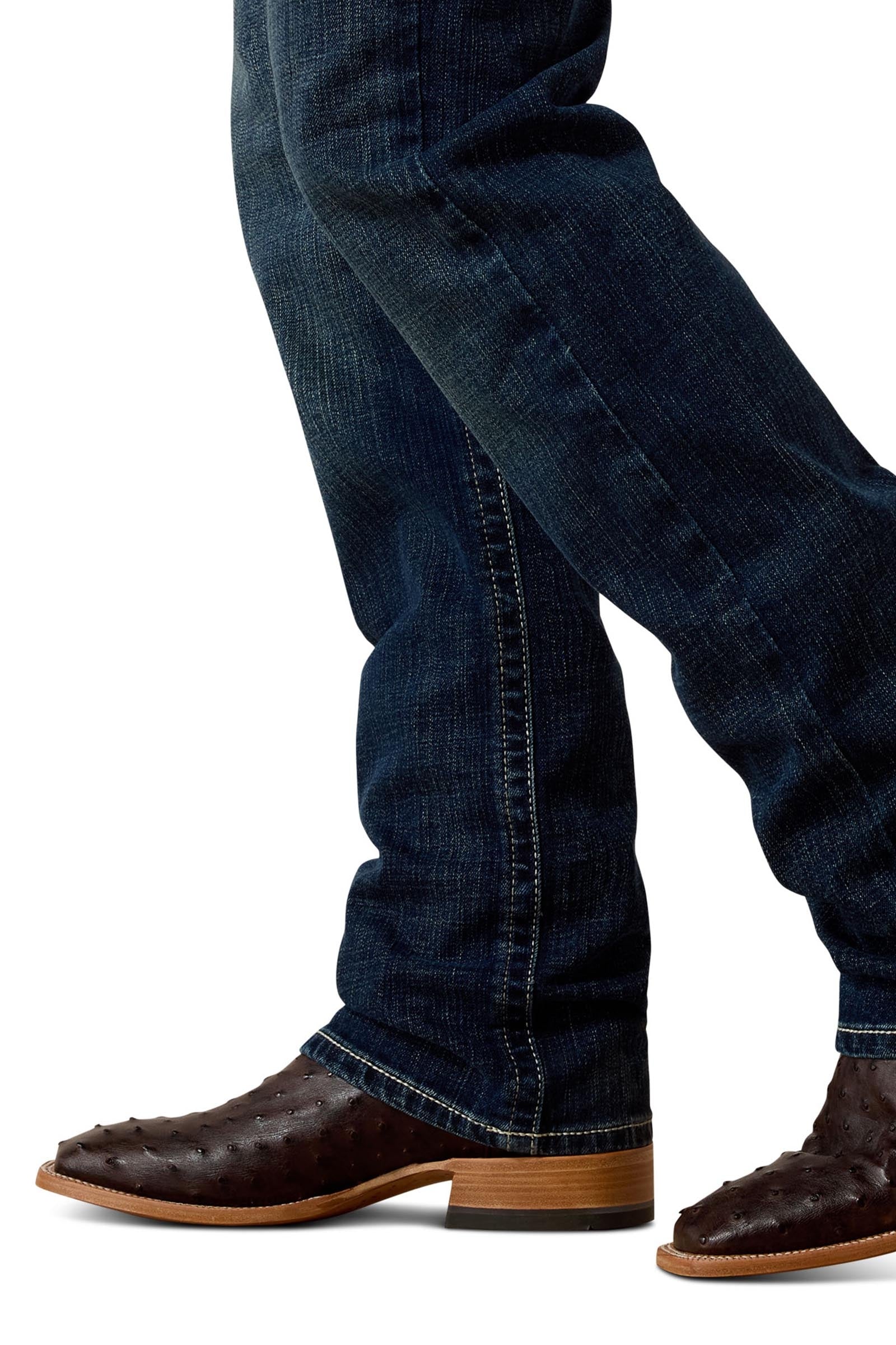 Ariat Mens M4 Relaxed Adkins Boot Cut Jeans Mens Riding Clothing