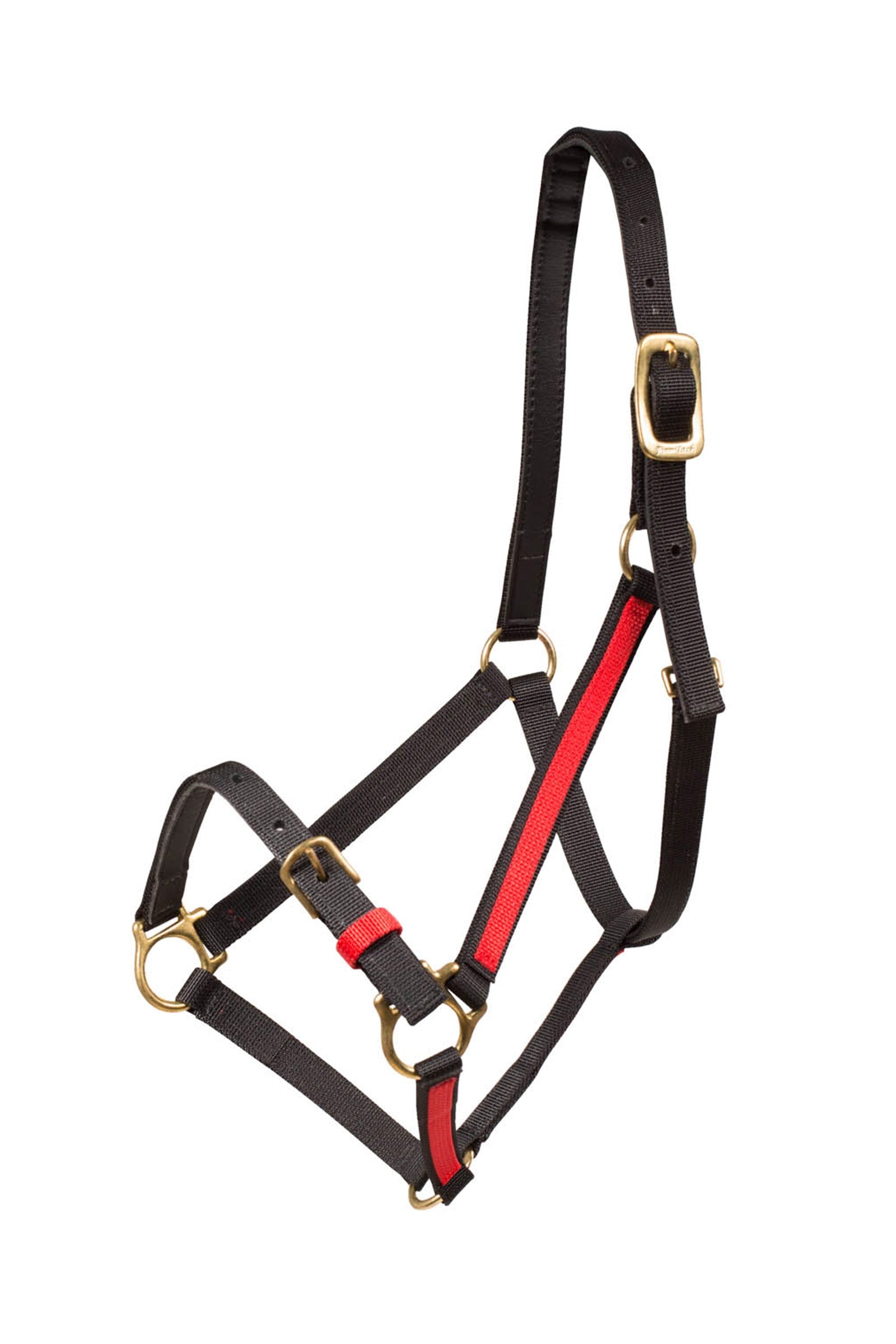 Finntack Licol Yankee Pro nylon avec muserolle ouverte Licols & longes