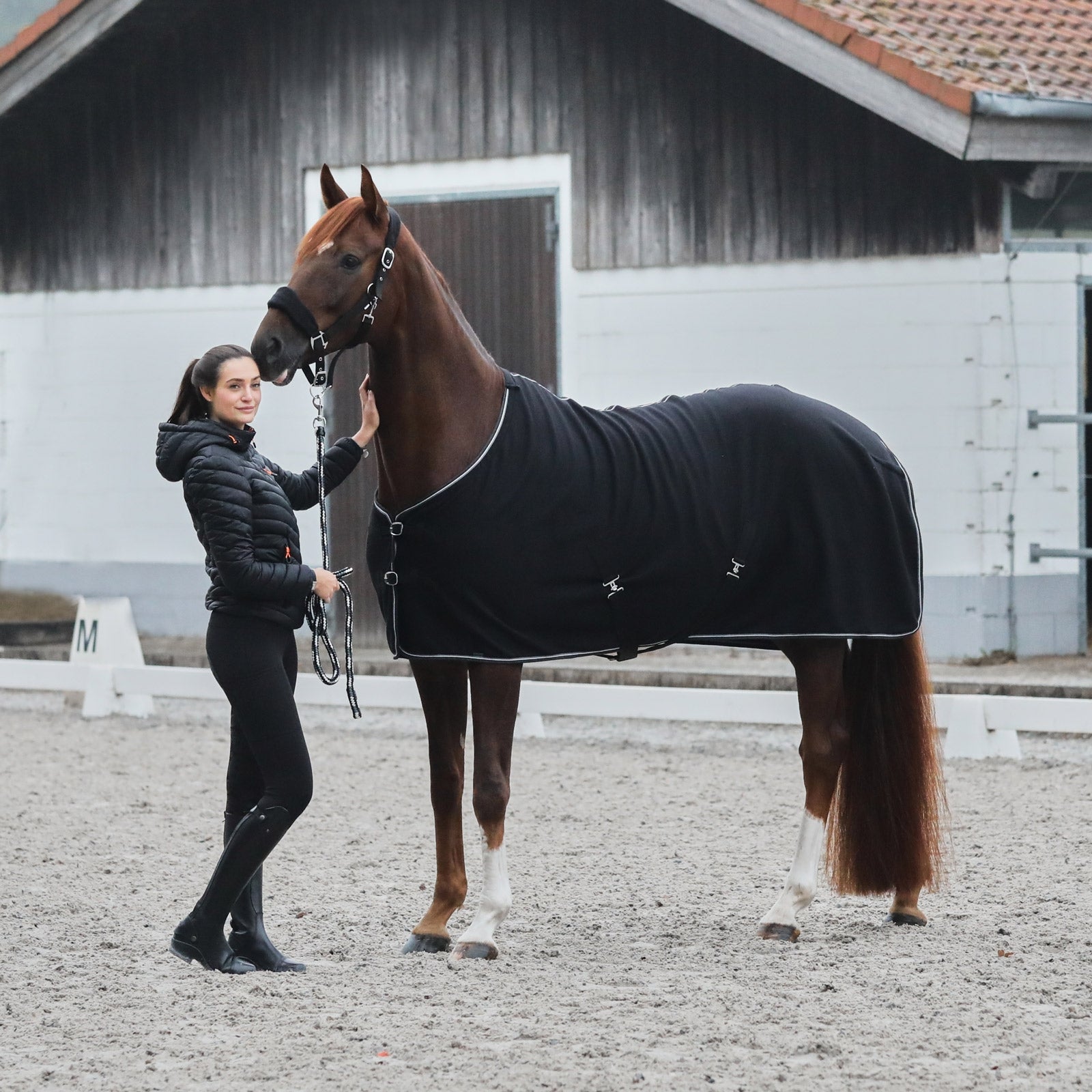 Horze Kiel Halter with Fleece Halters & Leads