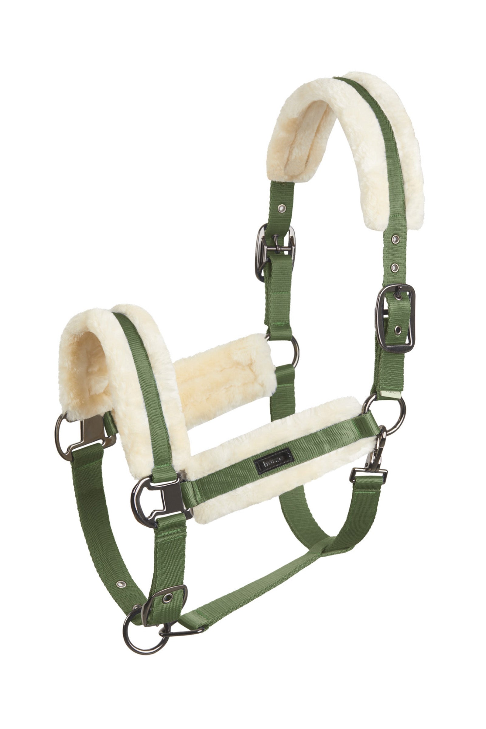 Horze Licol Marquess avec doublure en fausse fourrure Licols & longes