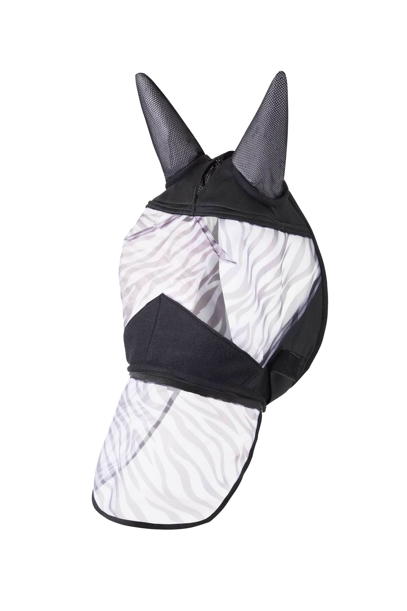 Horze Masque anti-mouches Zebra Horze Anti-mouches cheval
