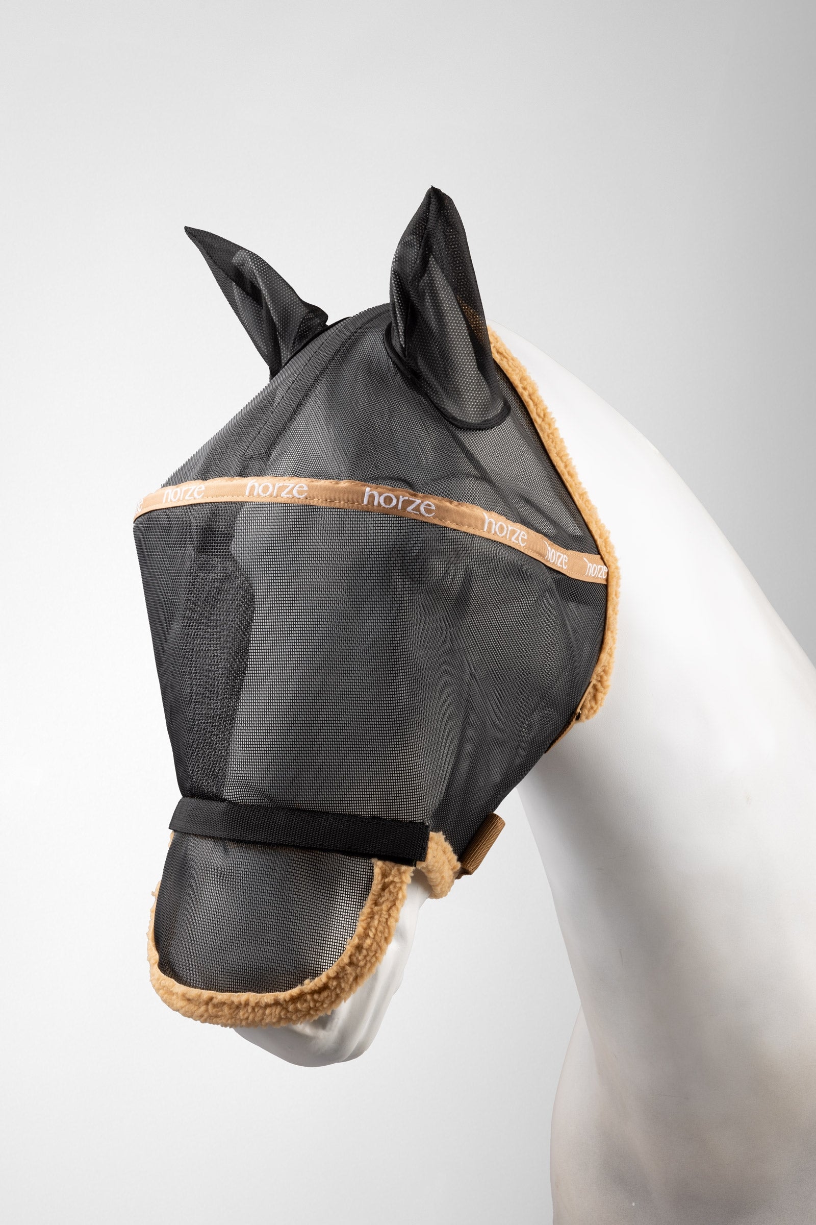 Horze Masque anti-mouches à cadre Anti-mouches cheval