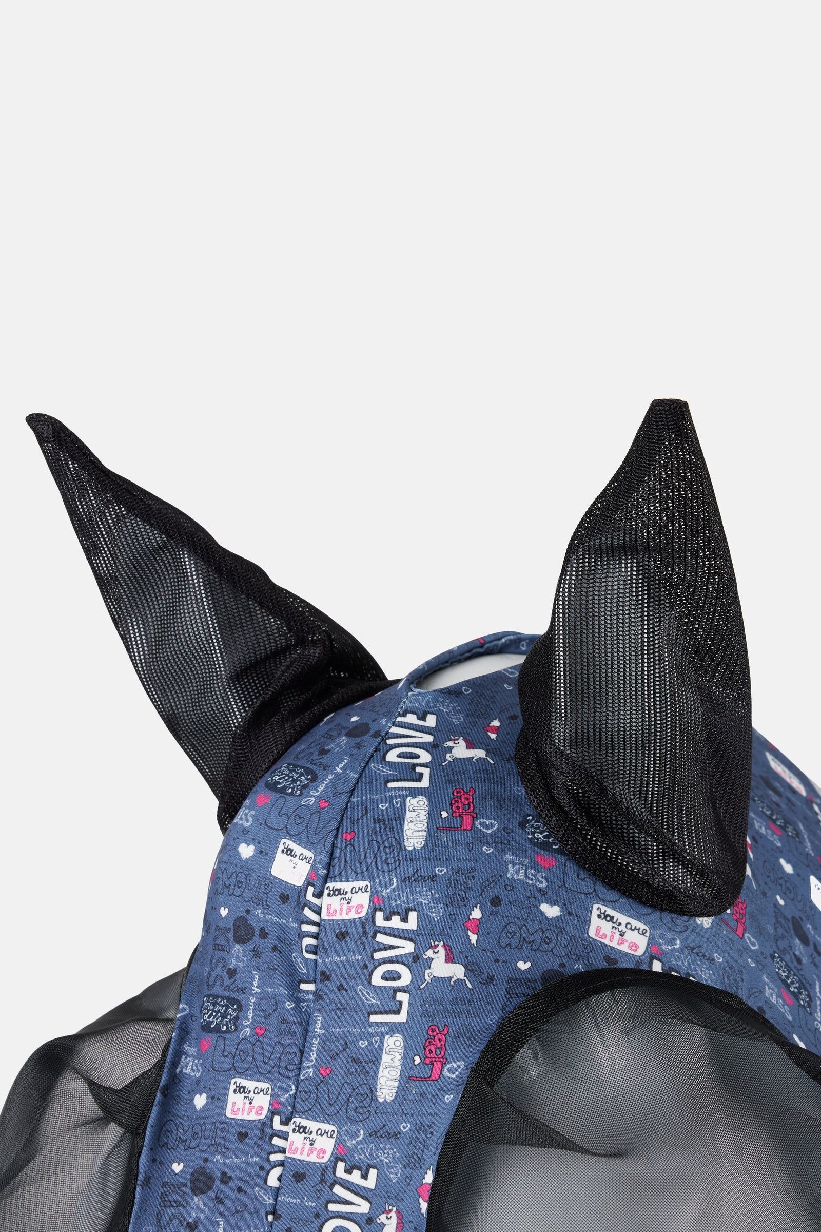 Horze Elastic Pull-On Fly Mask Antifly Protection for Horses