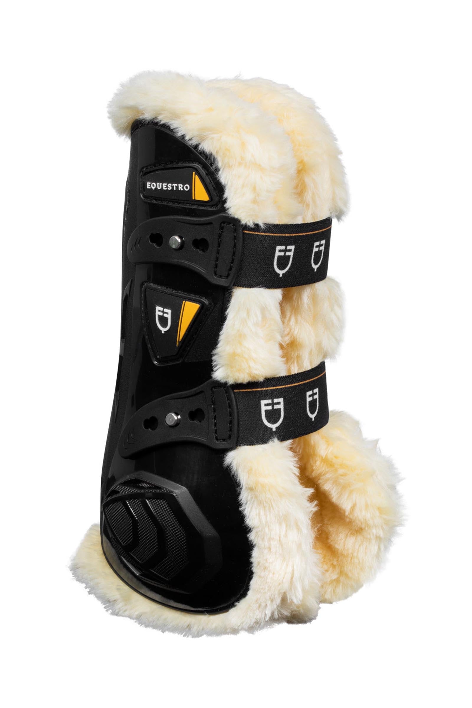 Equestro guêtres avec mouton synthétique et fermeture rapide Leg & Hoof Protection