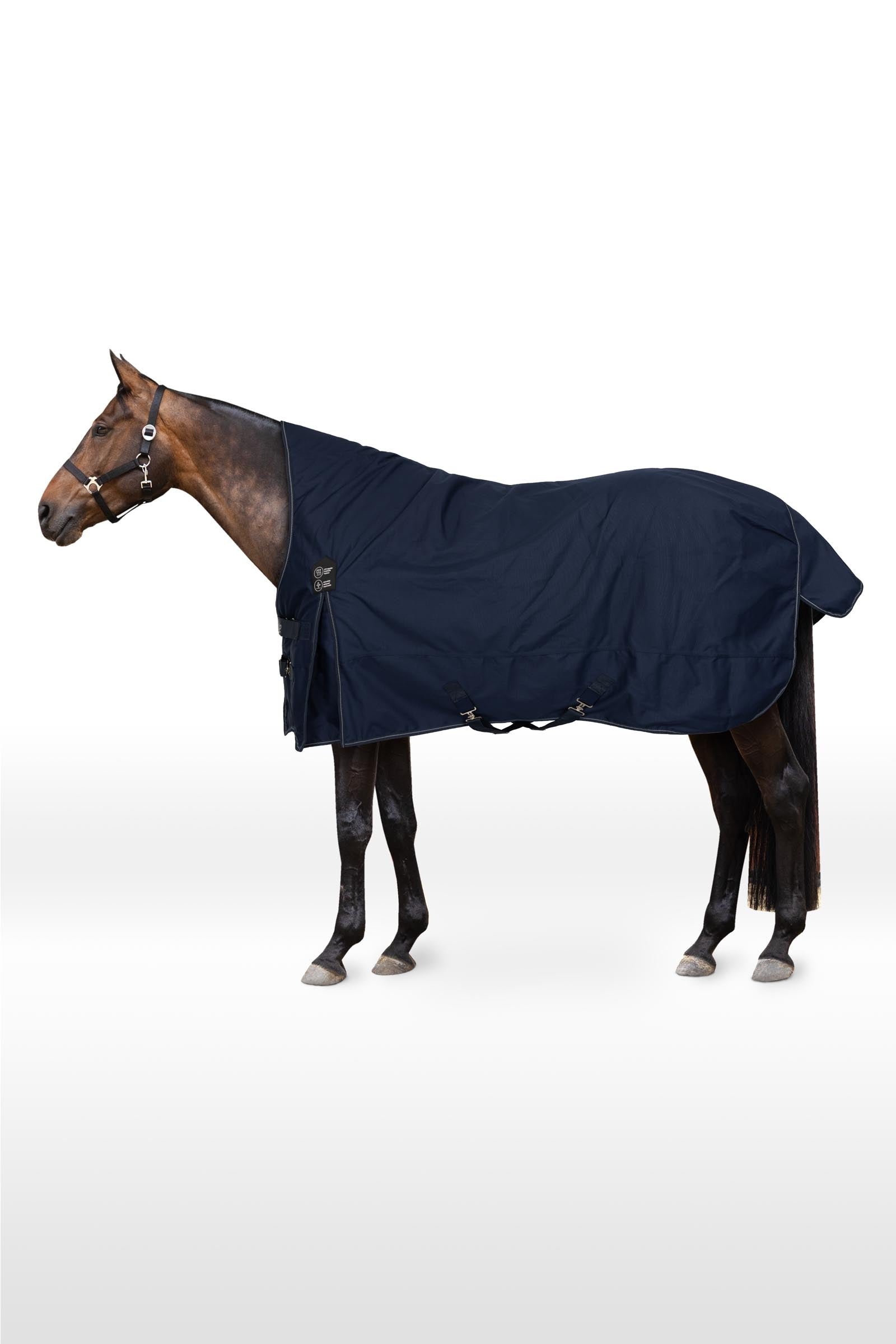 Horze Couverture Avalanche 1200D grammage moyen 150g avec grand couvre-cou Couvertures cheval