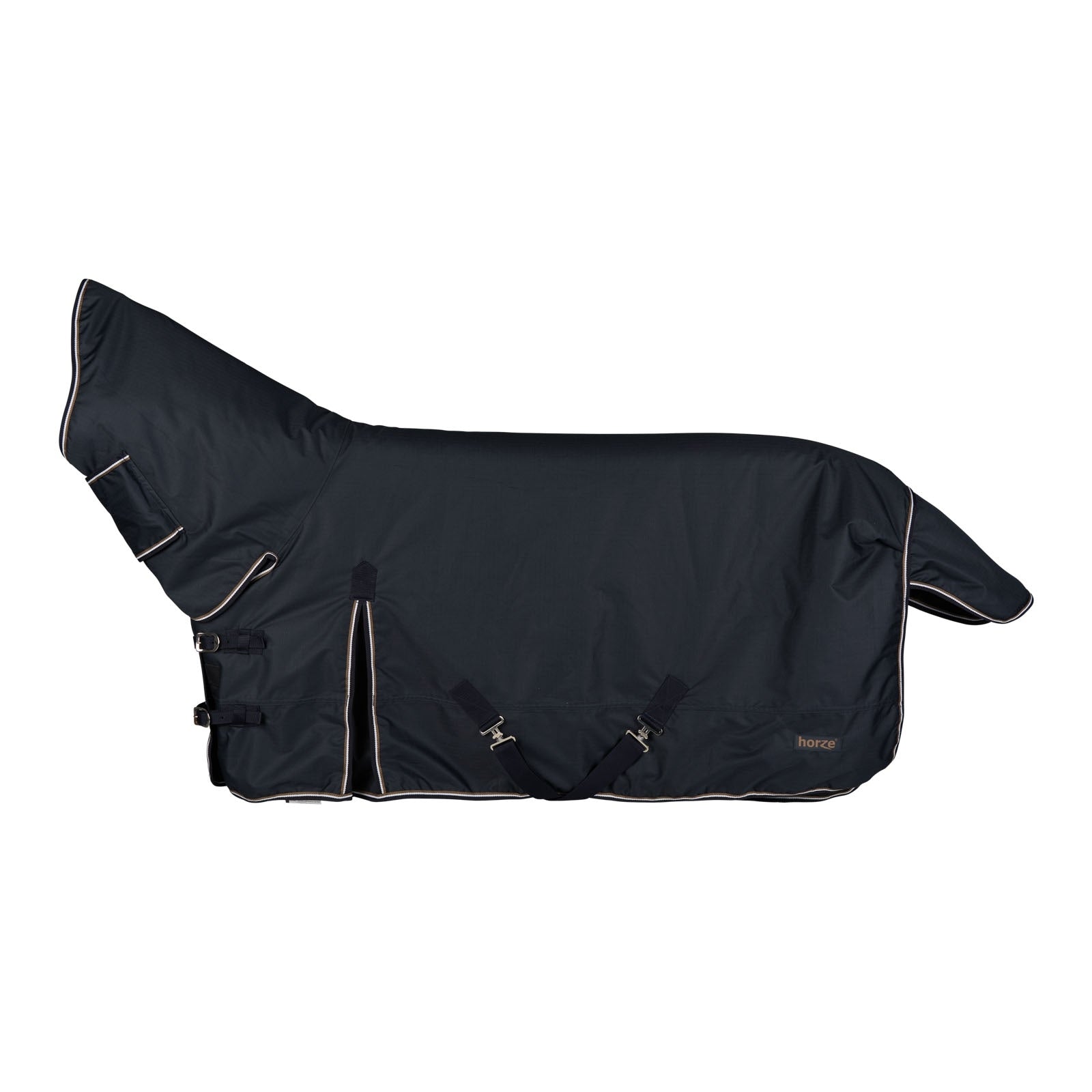 Horze Couverture d'extérieur avec couvre-encolure Glasgow, 300 g, poney Couvertures cheval