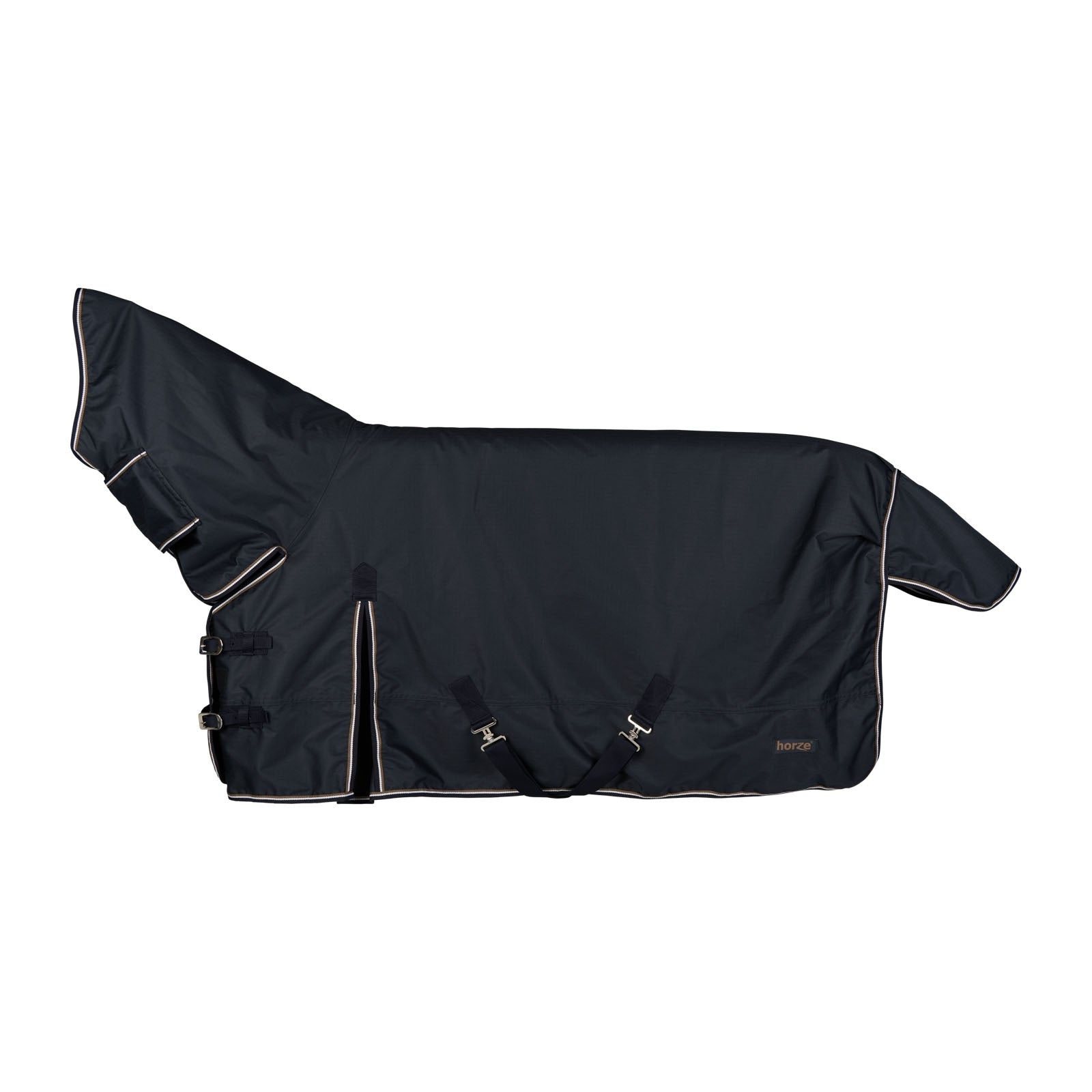 Horze Couverture d'extérieur avec couvre-encolure Glasgow, 100 g, poney Couvertures cheval