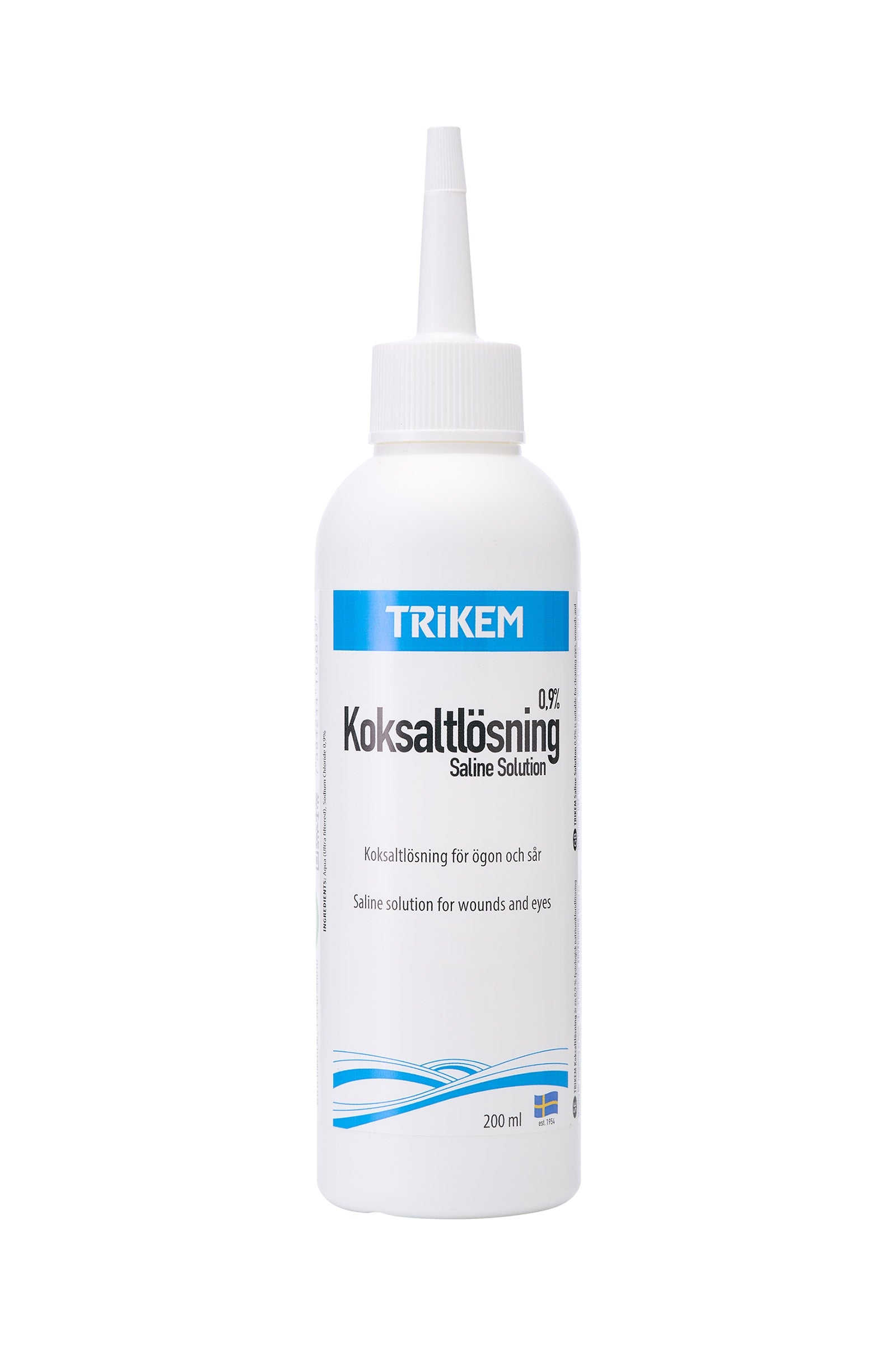 Trikem Saline Solution, 200 ml Horse Health Care