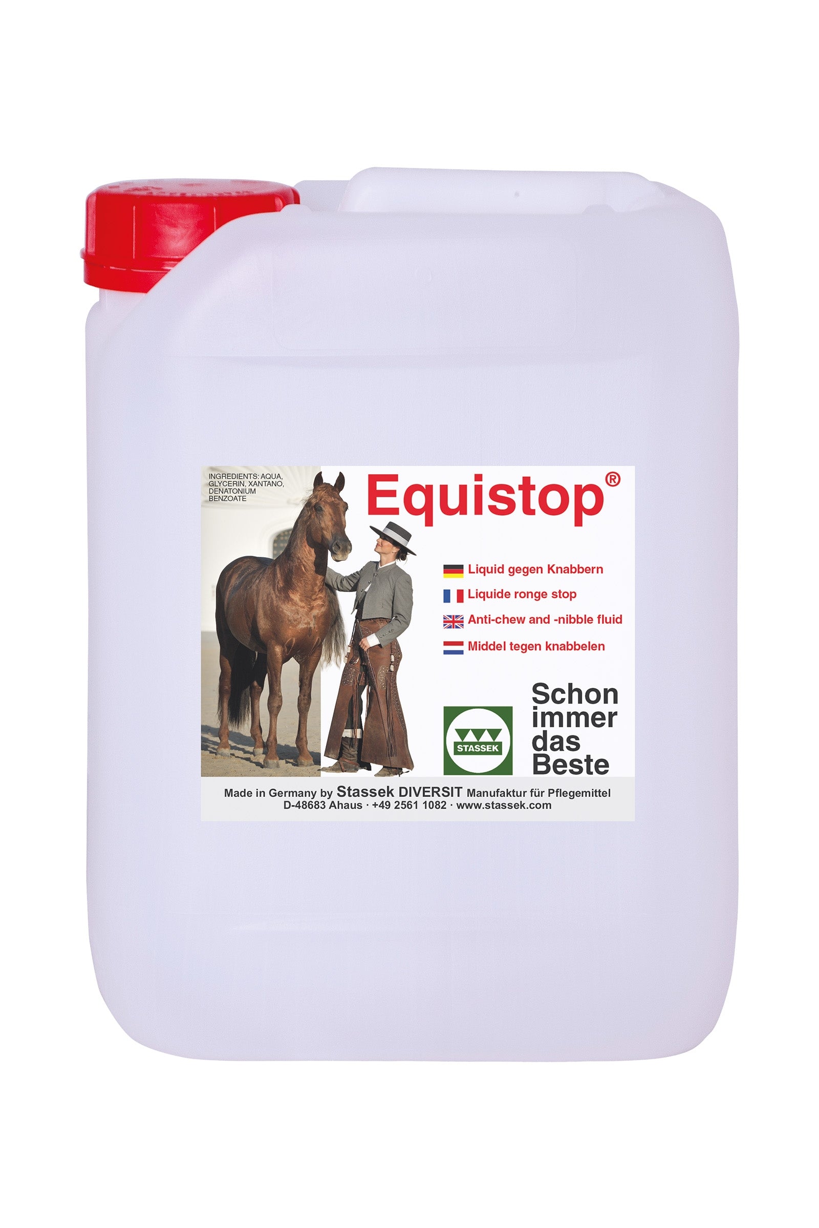 Stassek Ronge-stop Equistop® Liquid, 2 litres Matériel pour l'écurie