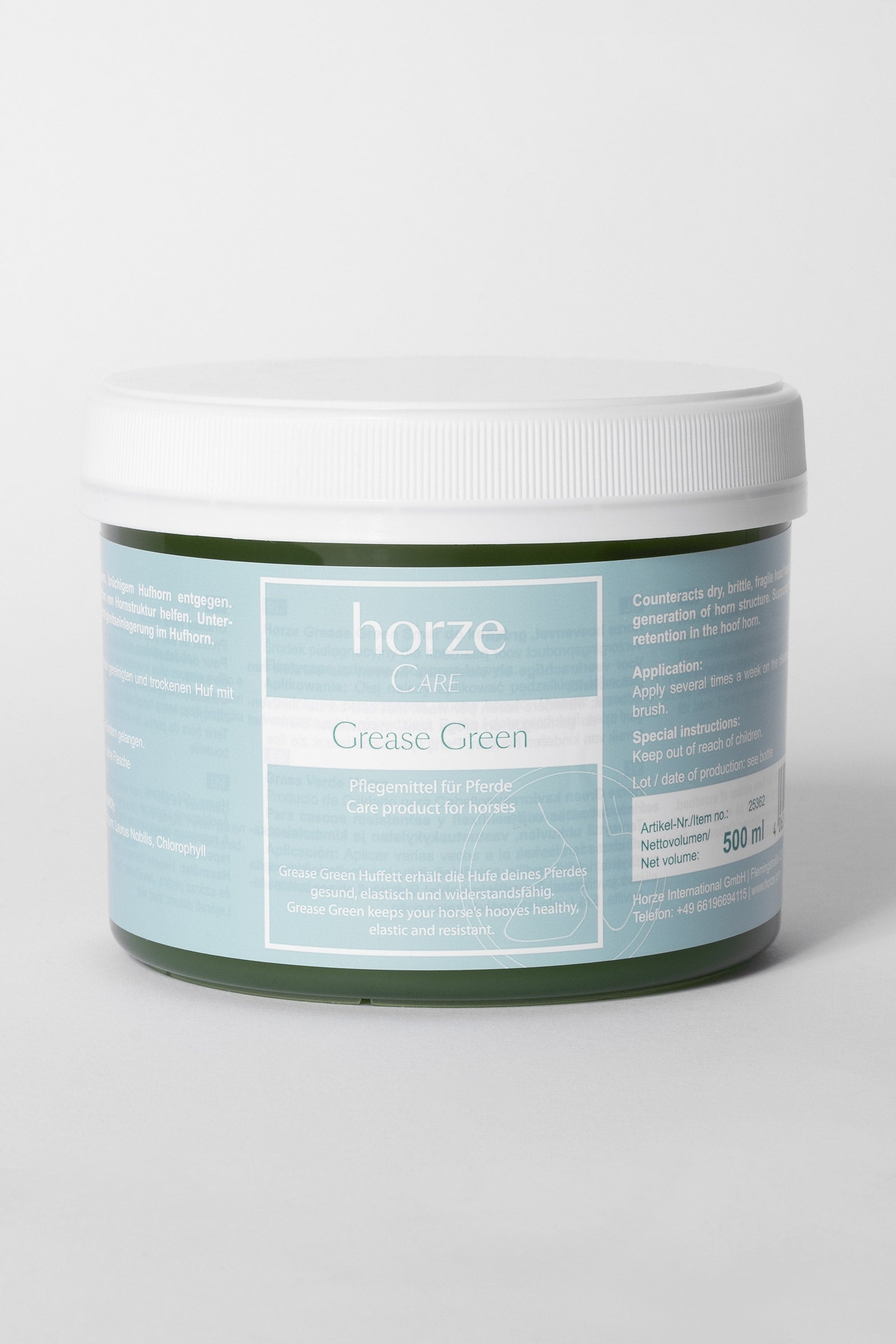 Horze Graisse verte , 500 ml Soins