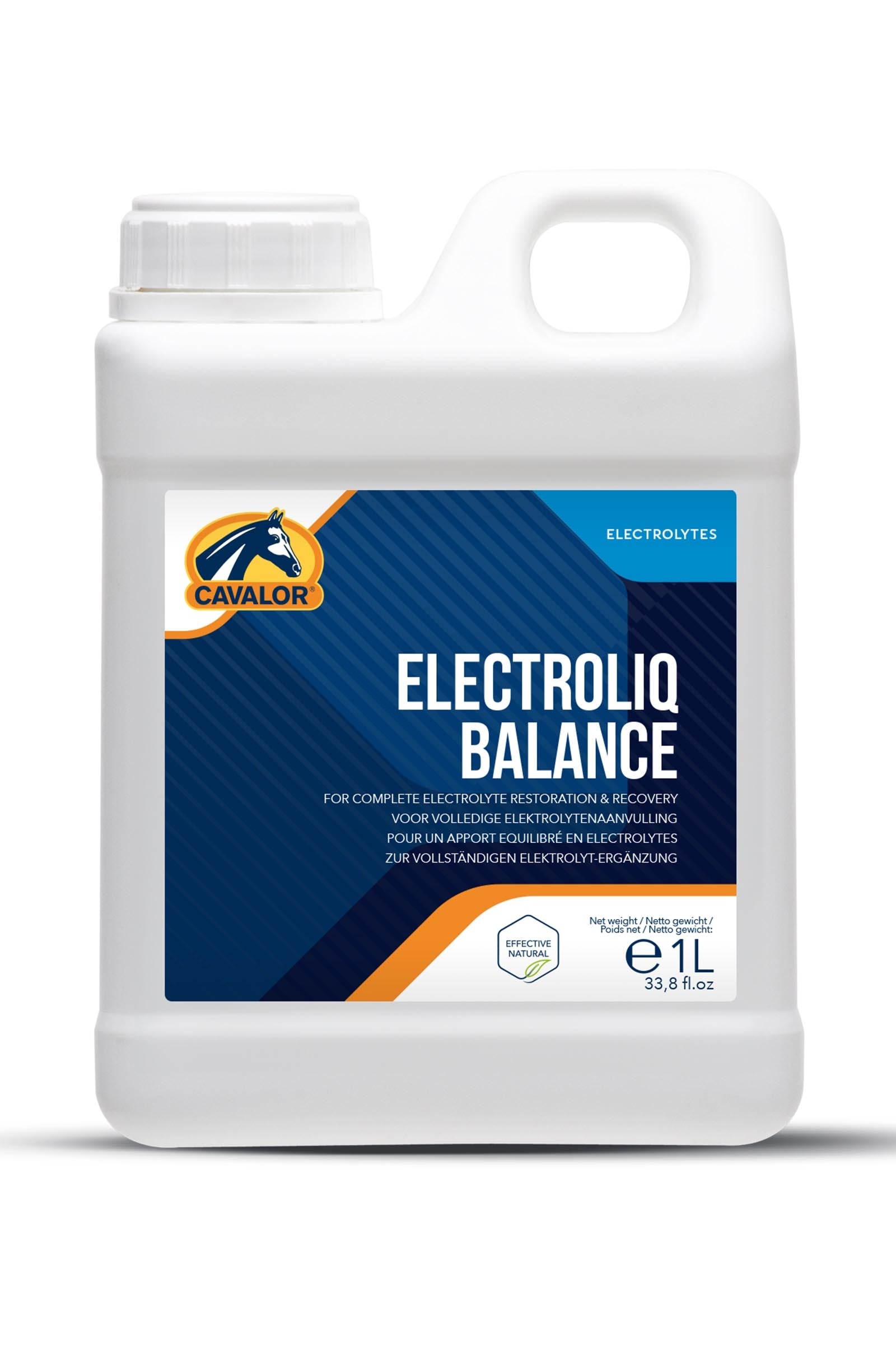 Cavalor Electroliq Balance, mélange d’électrolytes, 1 L Horse Feed & Nutrition