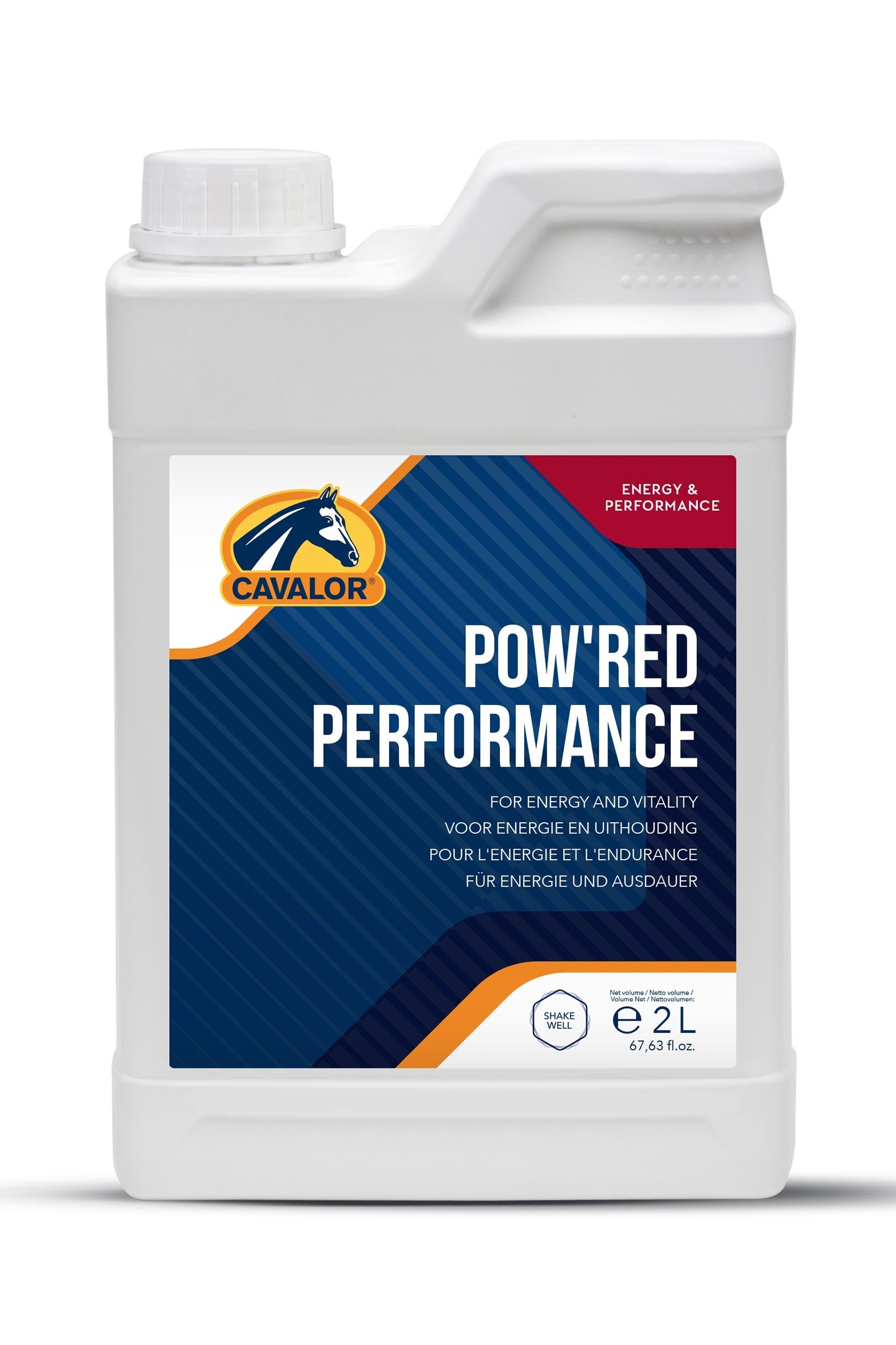 Cavalor Pow'Red Performance, Energy & Endurance, 2 L Horse Feed & Nutrition
