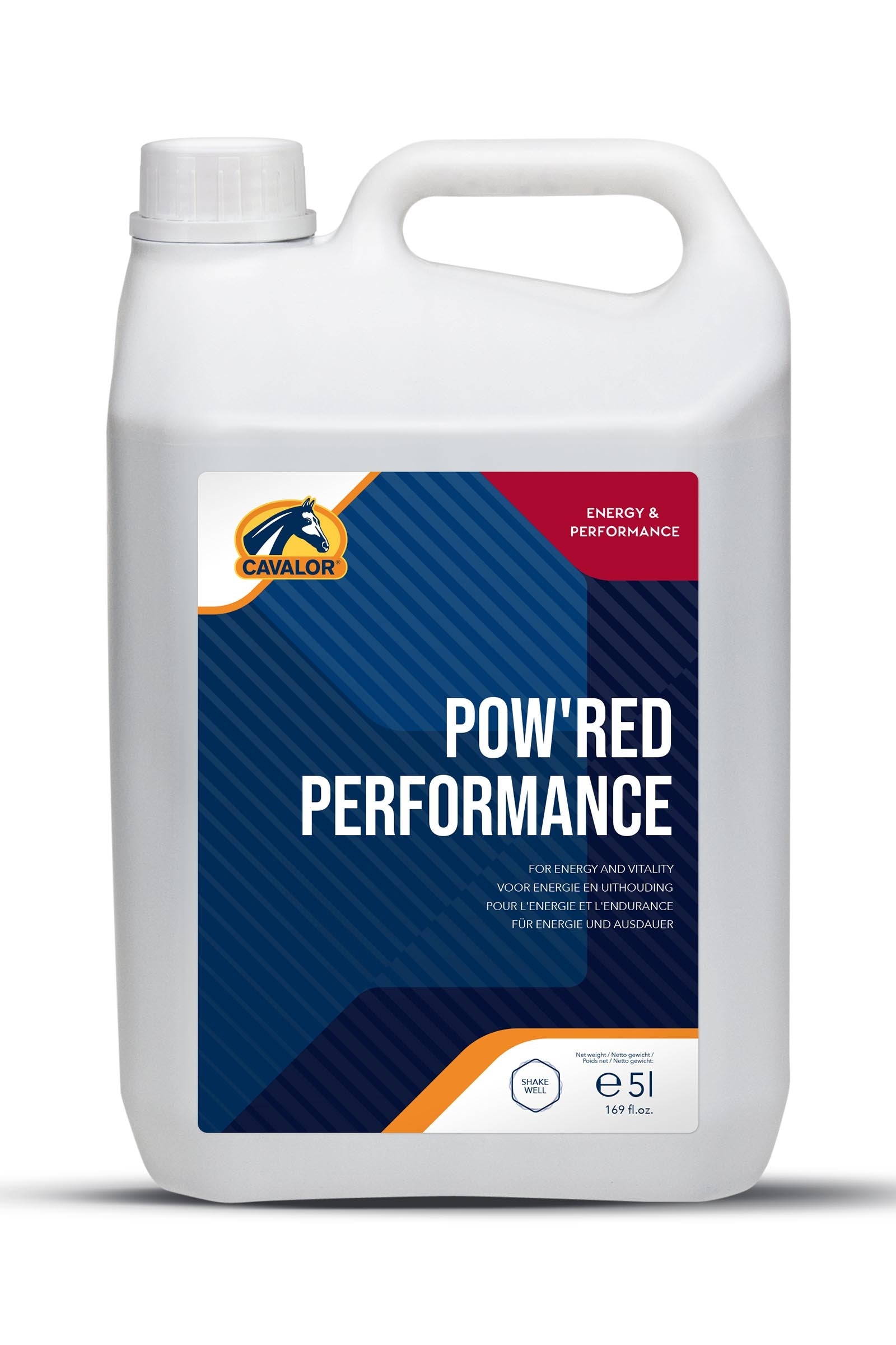 Cavalor Pow'Red Performance, énergie et endurance, 5 L Horse Feed & Nutrition