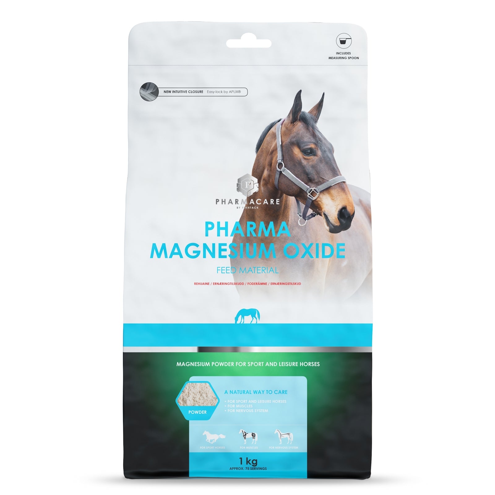 Pharmacare Oxyde de magnésium Pharma, 1kg Horse Feed & Nutrition