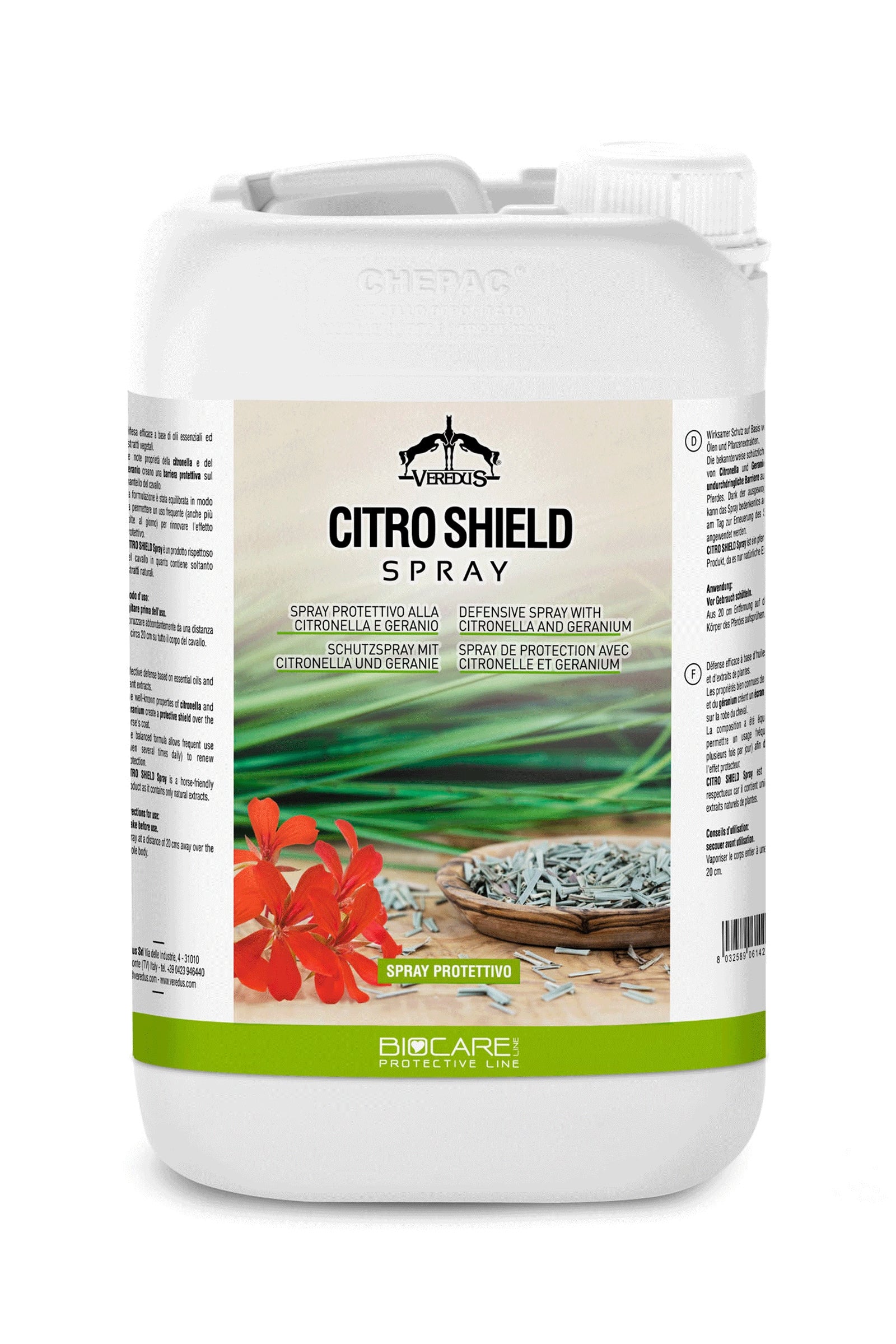 Veredus Citro Shield spray anti-insectes, 3000 ml Anti-mouches cheval