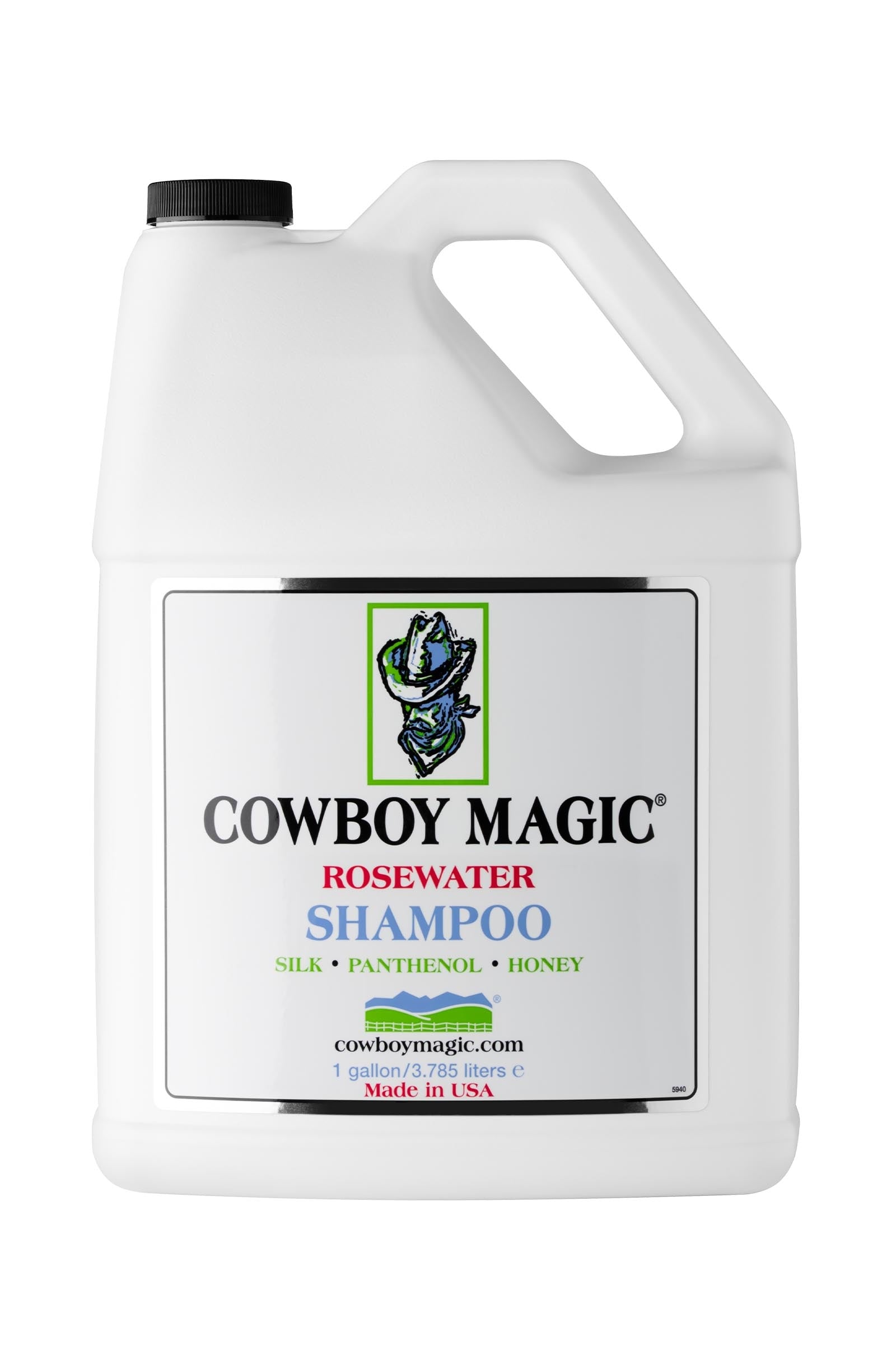 Cowboy Magic Rosewater Shampoo 3785 mL Horse Health Care