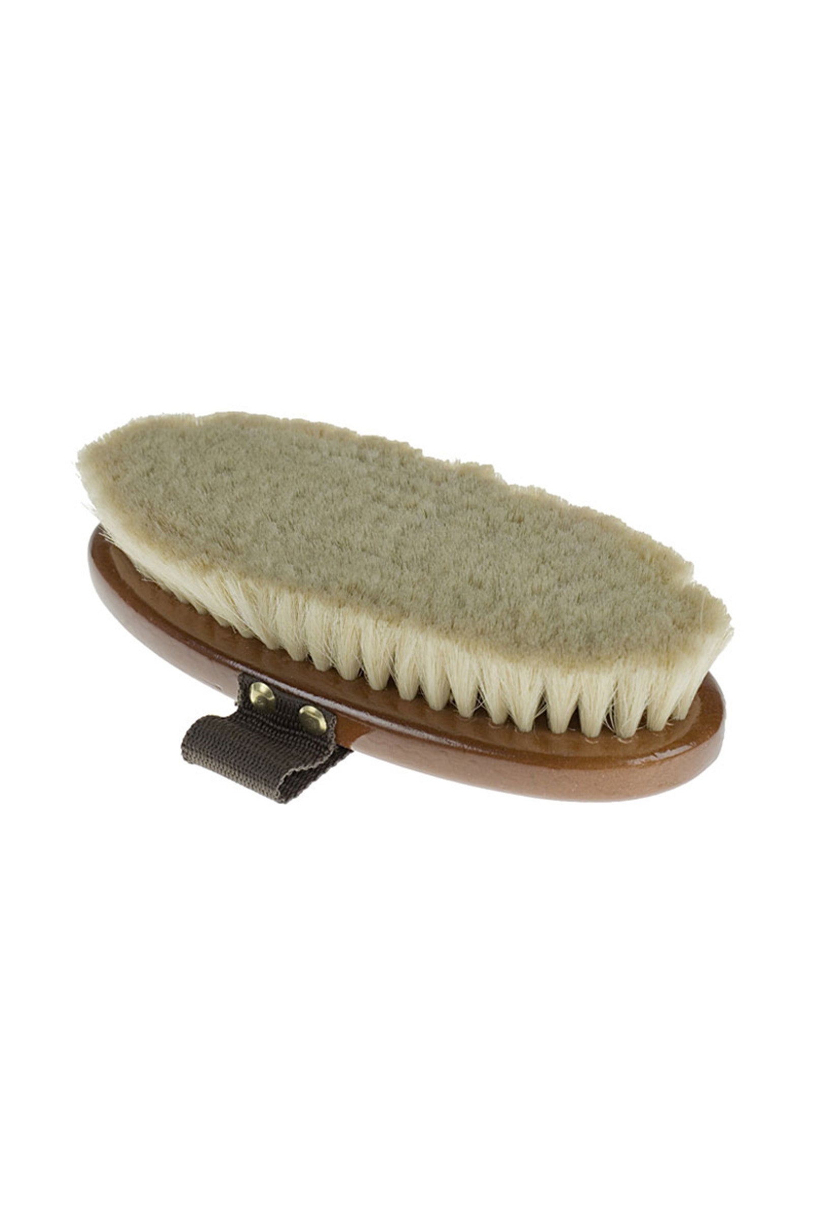 Horze Grande brosse naturelle avec poils de chèvre Matériel de pansage