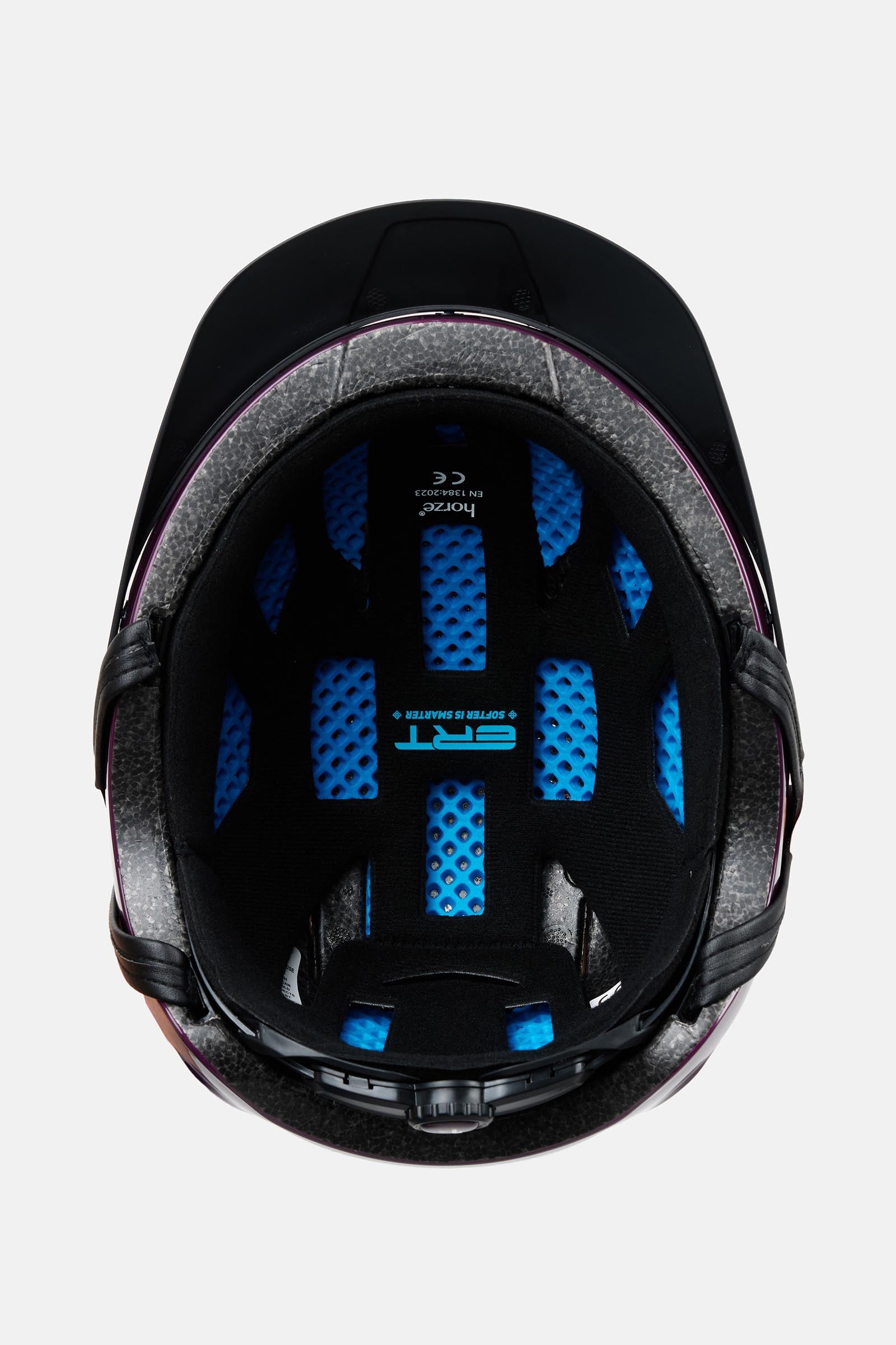 Horze Guardian Gloss ERT Riding Helmet Safety Equipment